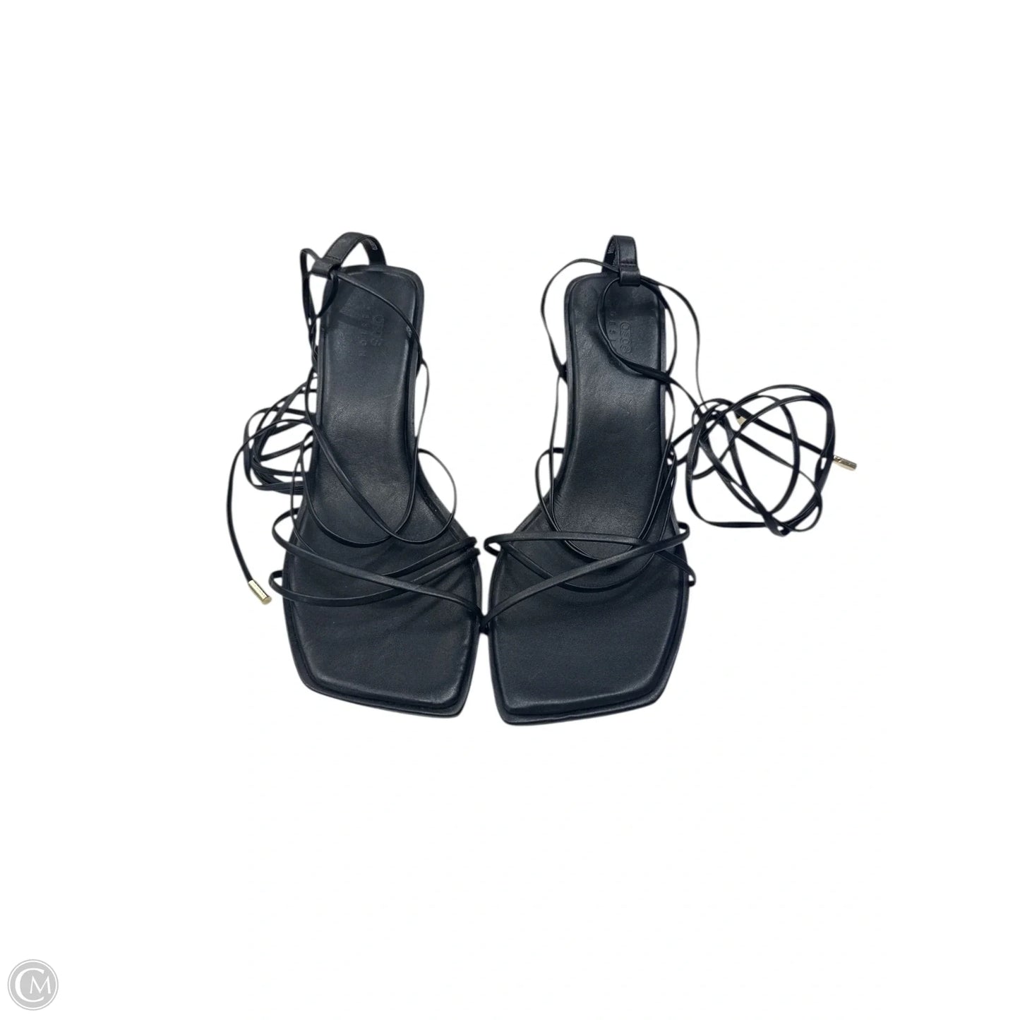 Shoes Heels Kitten By Asos In Black, Size: 8