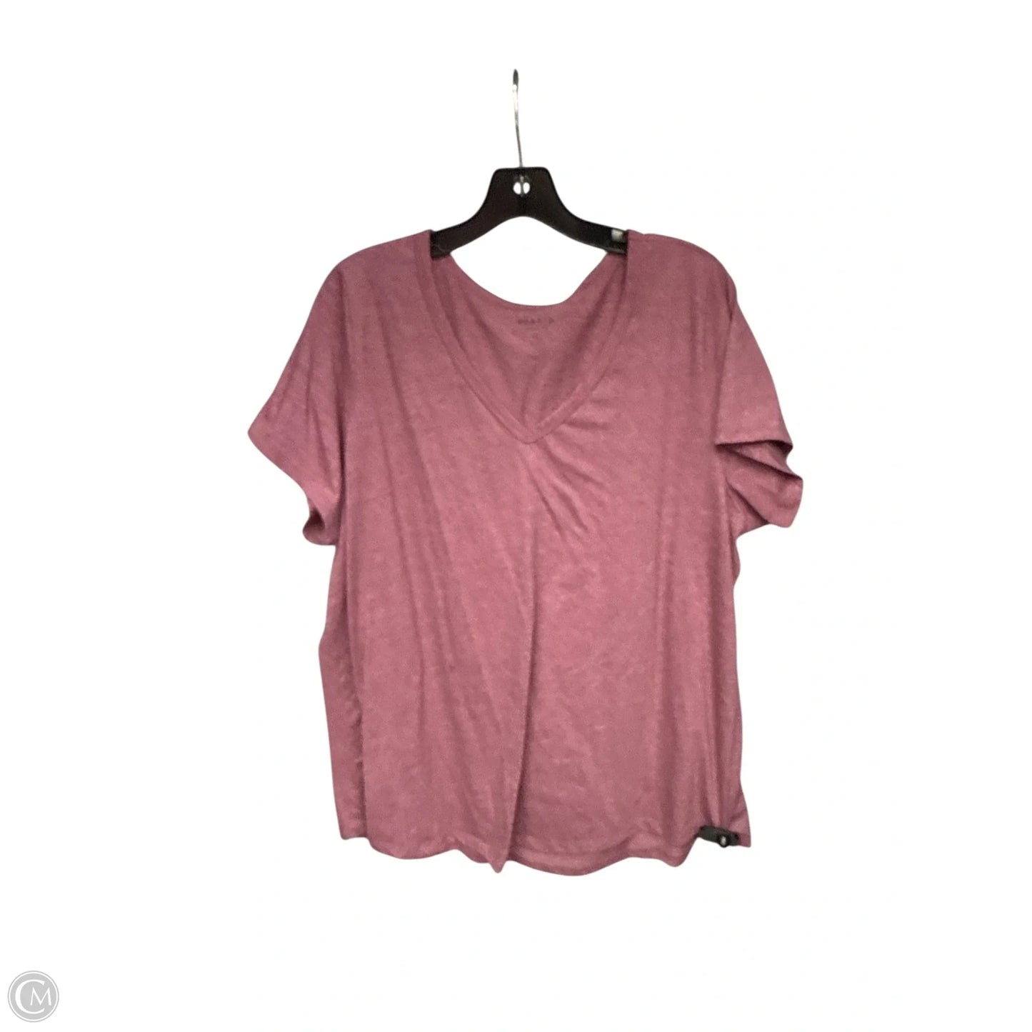 Top Short Sleeve Basic By Torrid In Pink, Size: 3x