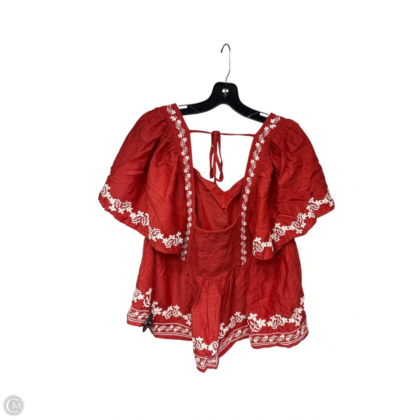 Top Short Sleeve By Old Navy In Orange, Size: Xl