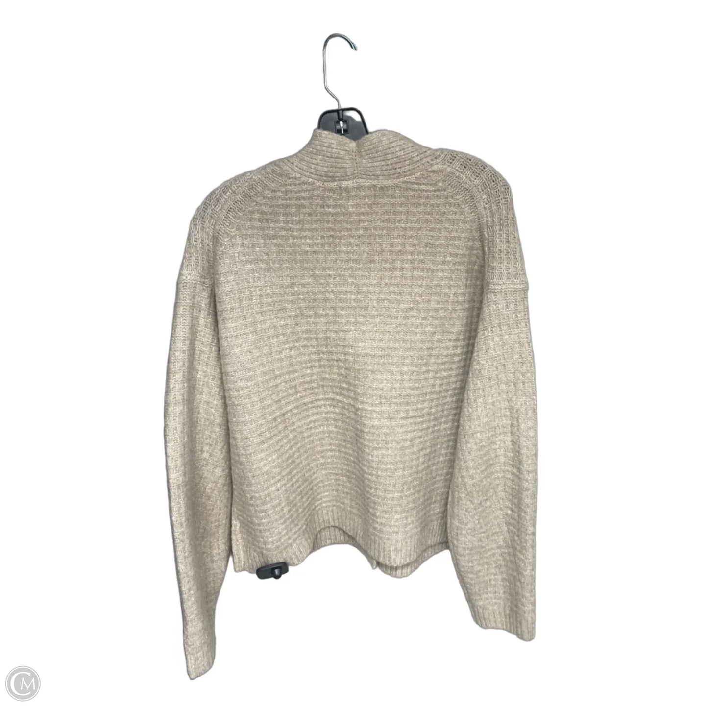 Sweater Cardigan By Universal Thread In Tan, Size: L