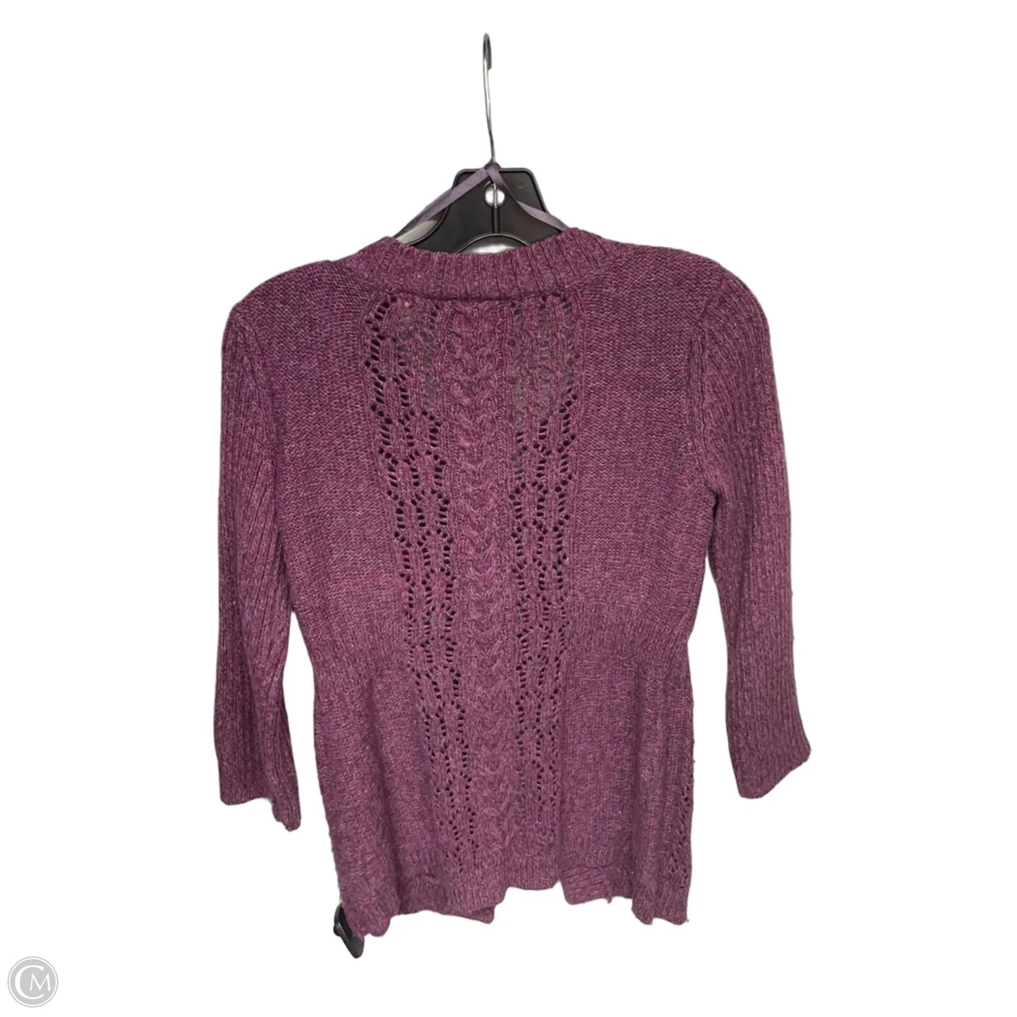Cardigan By Dkny In Purple, Size: S