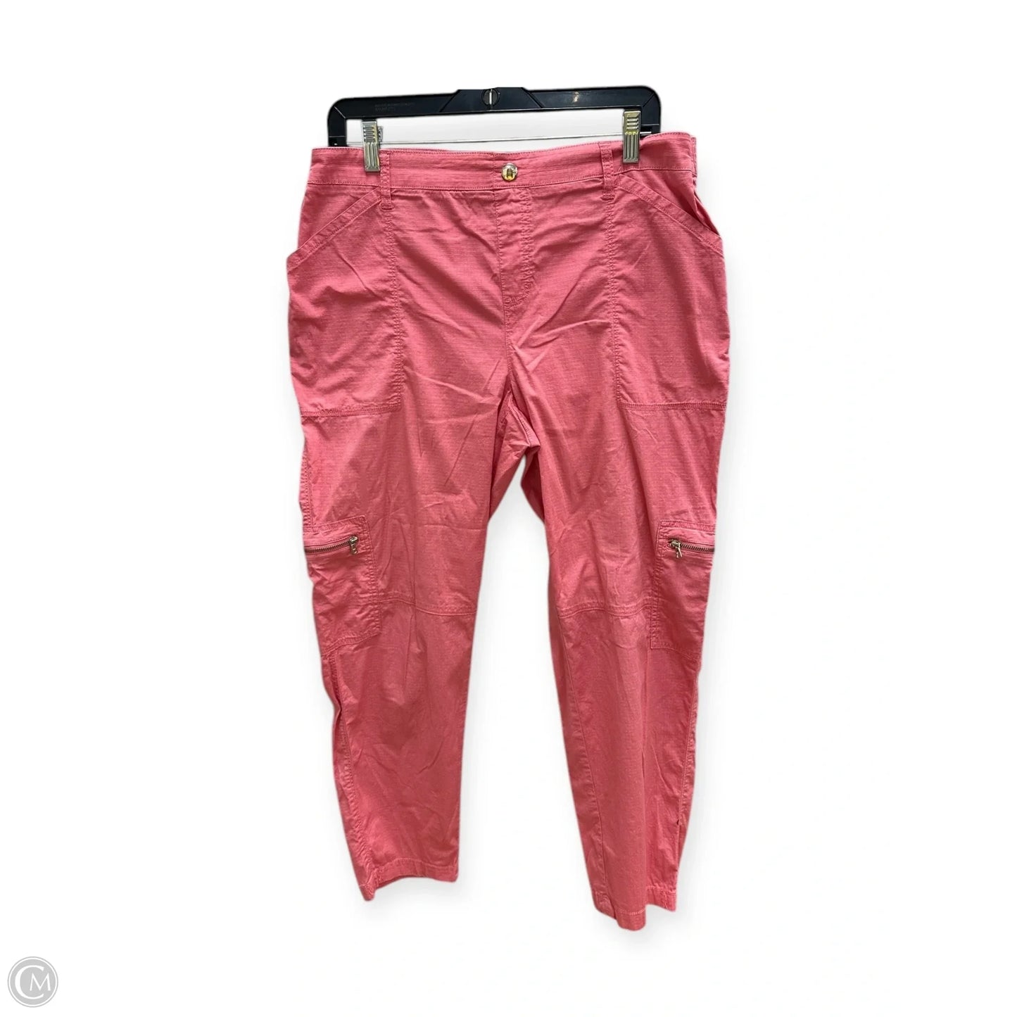 Pants Cargo & Utility By Rafaella In Pink, Size: 14