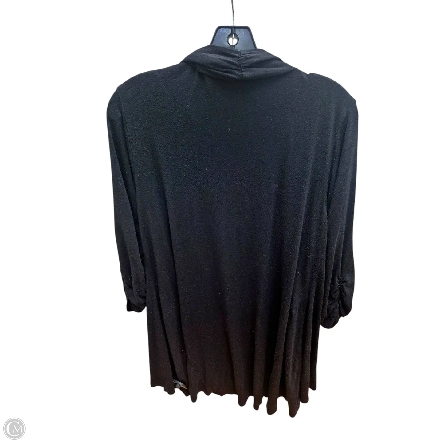 Cardigan By Clothes Mentor In Black, Size: 1x