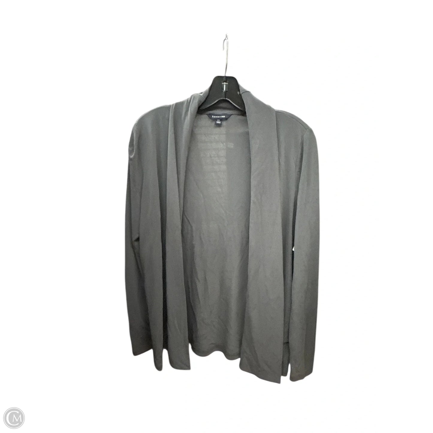 Cardigan By Lands End In Grey, Size: S