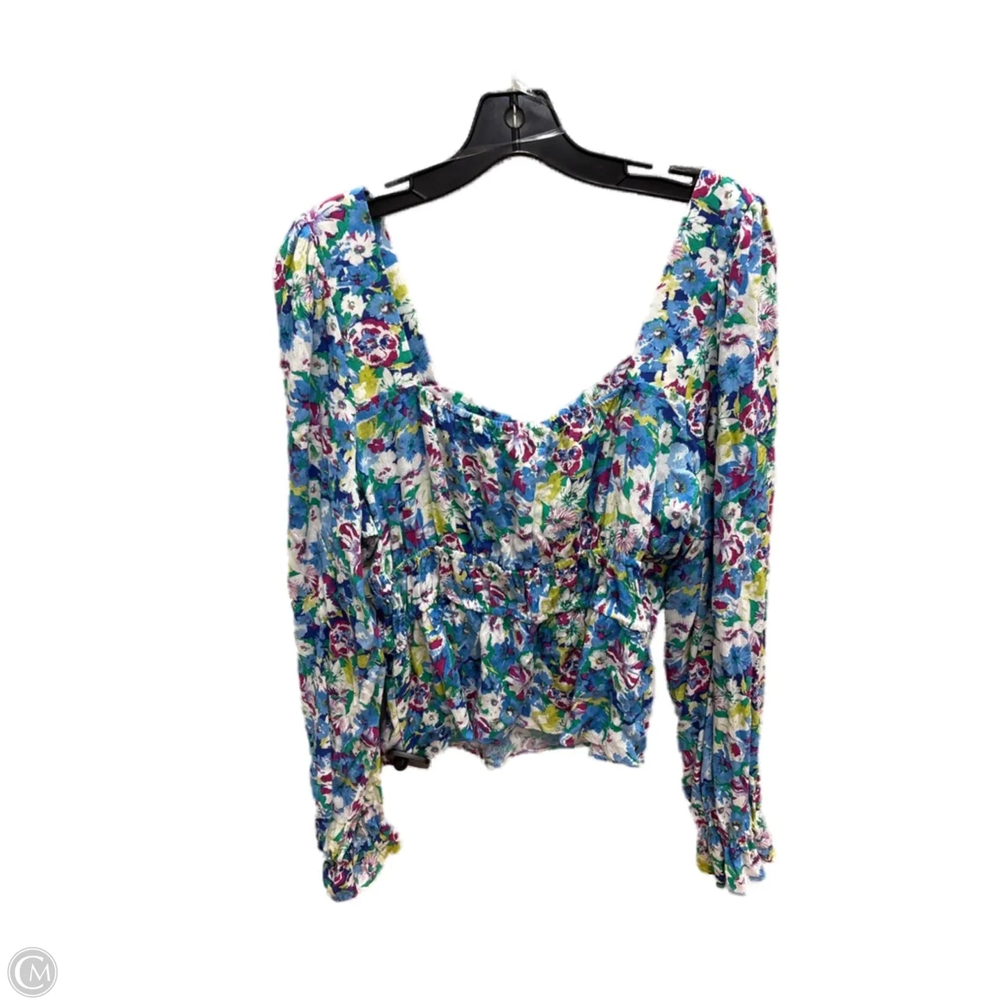 Top Long Sleeve By So In Multi-colored, Size: Xl