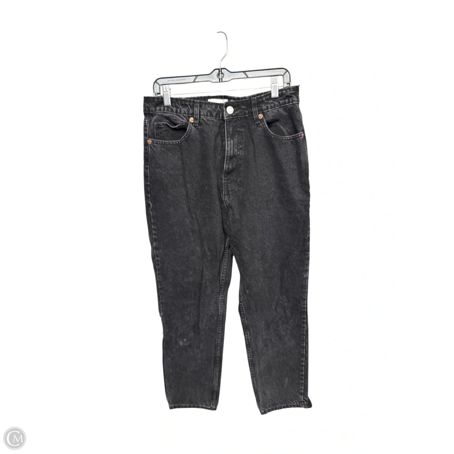 Jeans Wide Leg By Zara In Black, Size: 10