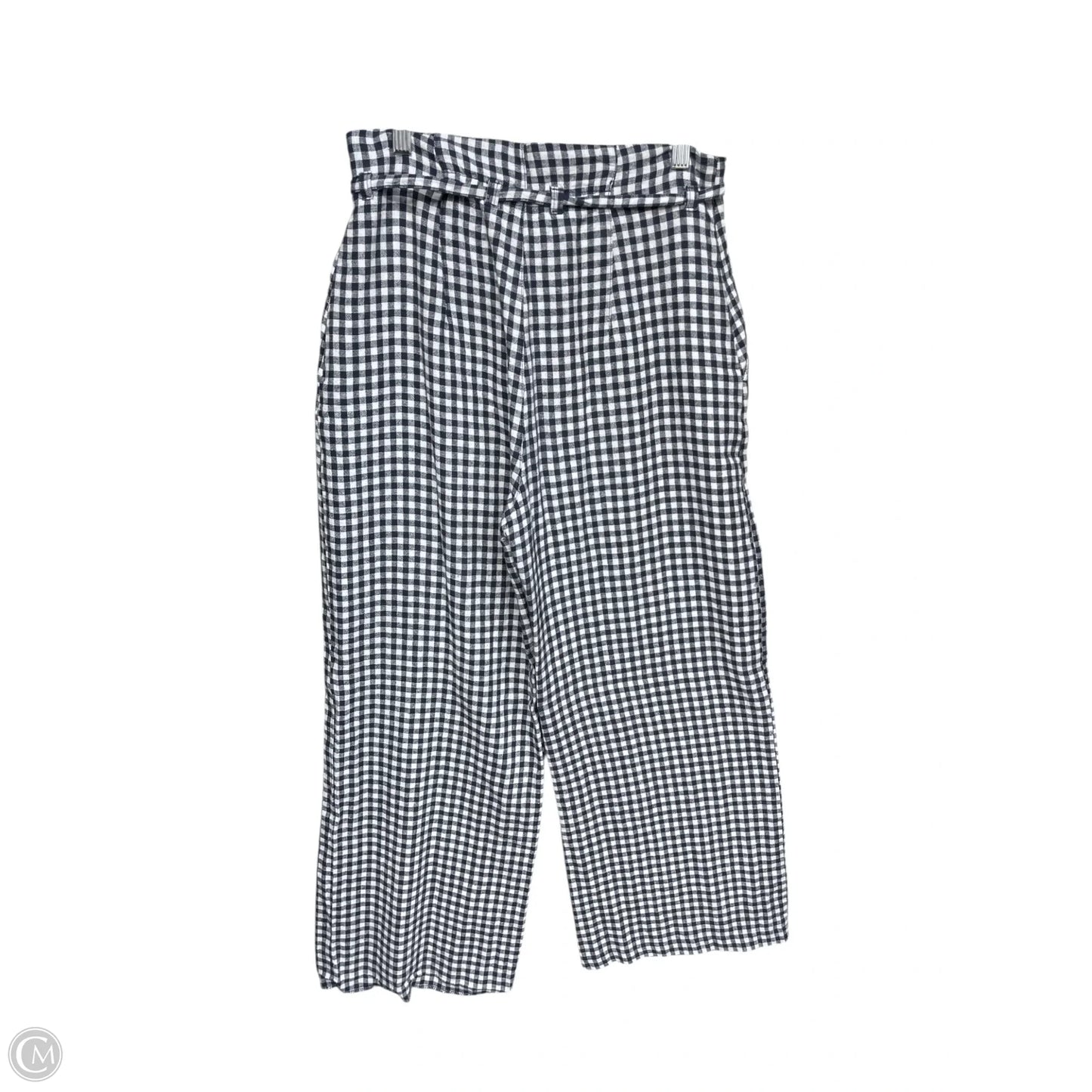 Pants Wide Leg By Abercrombie And Fitch In Checkered Pattern, Size: M