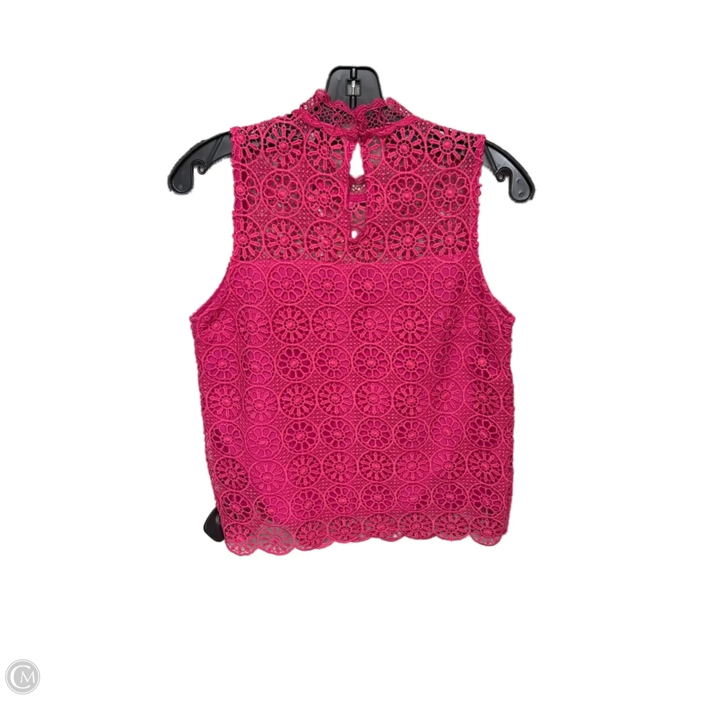Top Sleeveless By Sugar Lips In Pink, Size: S