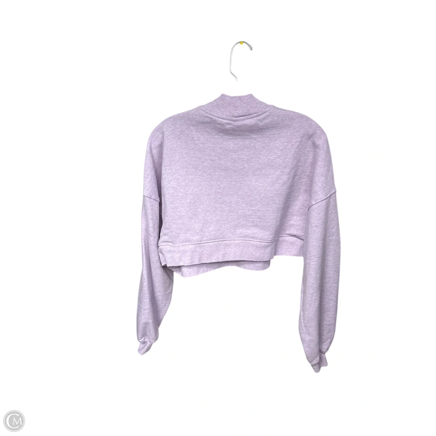 Sweatshirt Crewneck By Gym Shark In Purple, Size: L