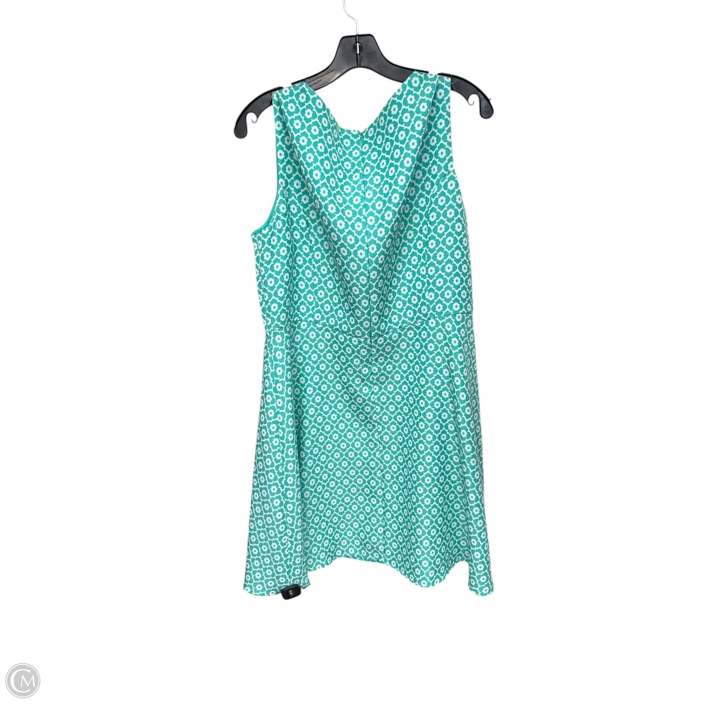 Dress Casual Midi By Tahari In Aqua, Size: 16