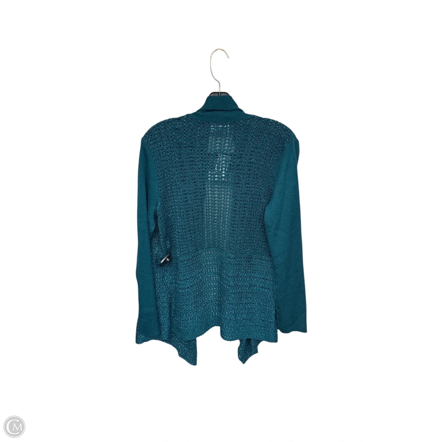 Cardigan By Jones New York In Teal, Size: L