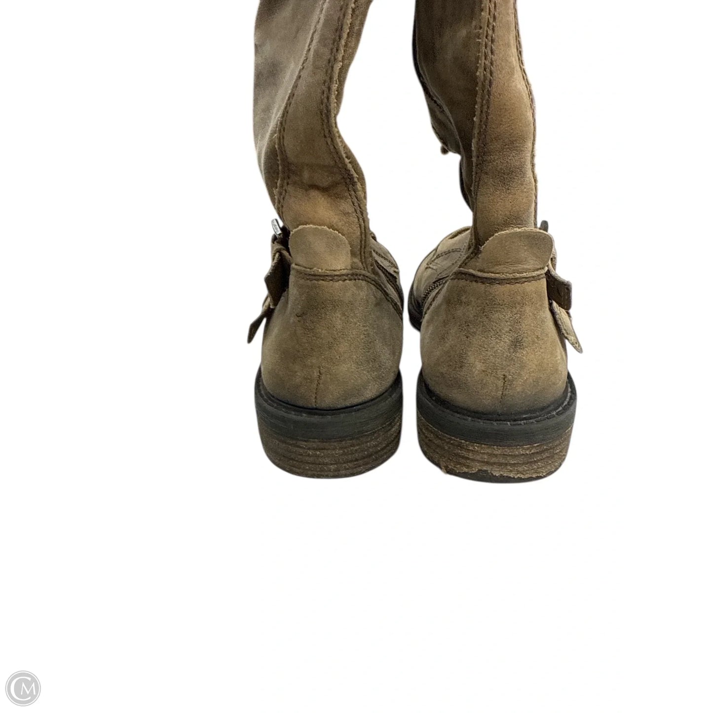 Boots Knee Flats By Lucky Brand In Brown, Size: 9.5