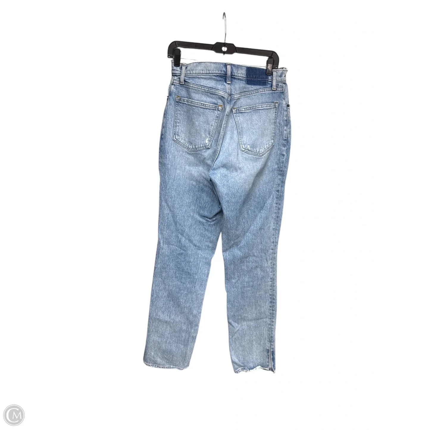 Jeans Straight By Abercrombie And Fitch In Blue Denim, Size: 6l