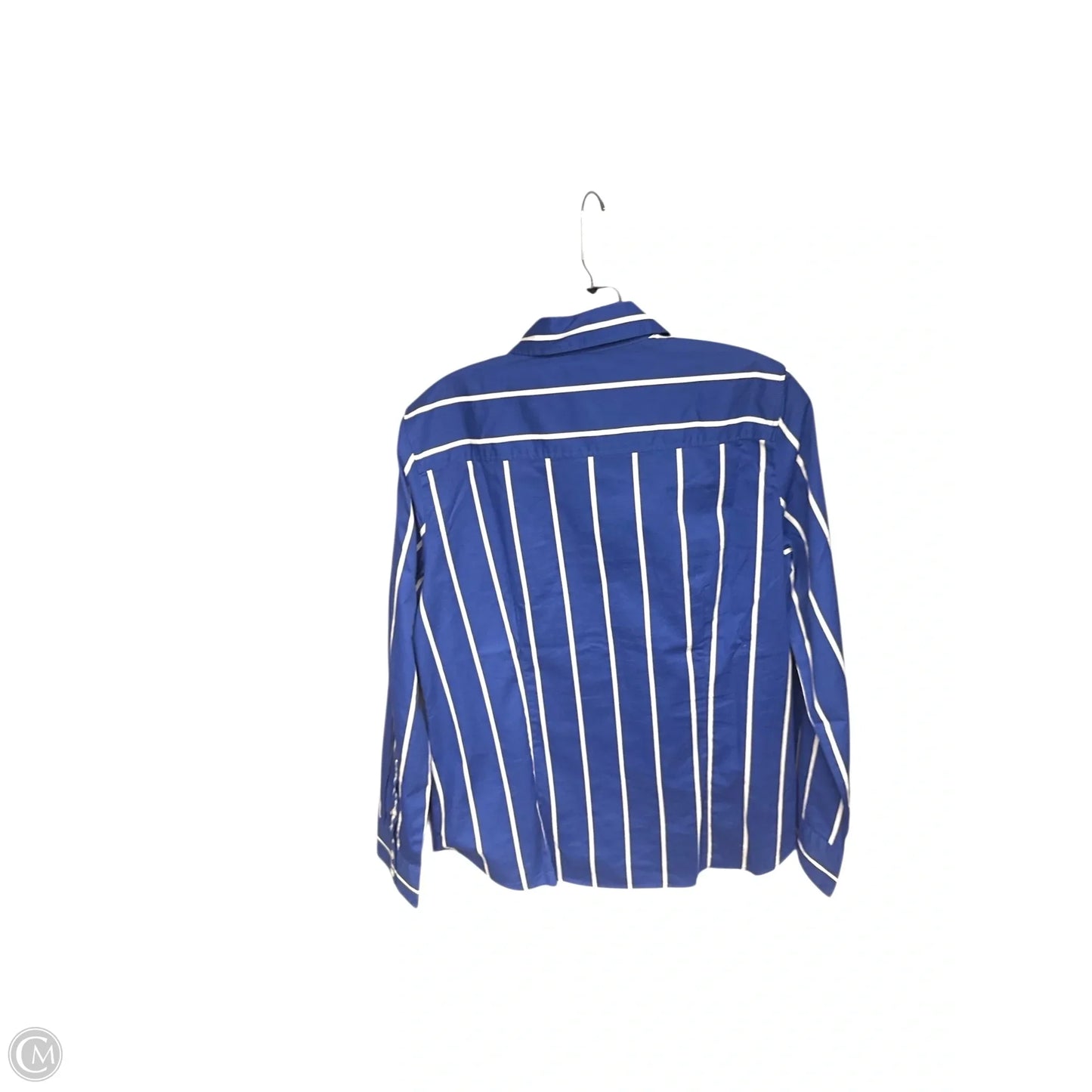 Top Long Sleeve By J. Crew In Striped Pattern, Size: M