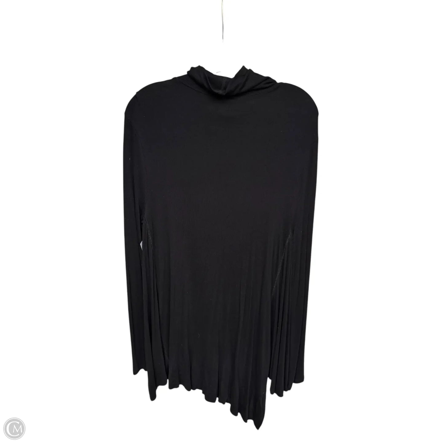 Tunic Long Sleeve By Free People In Black, Size: M