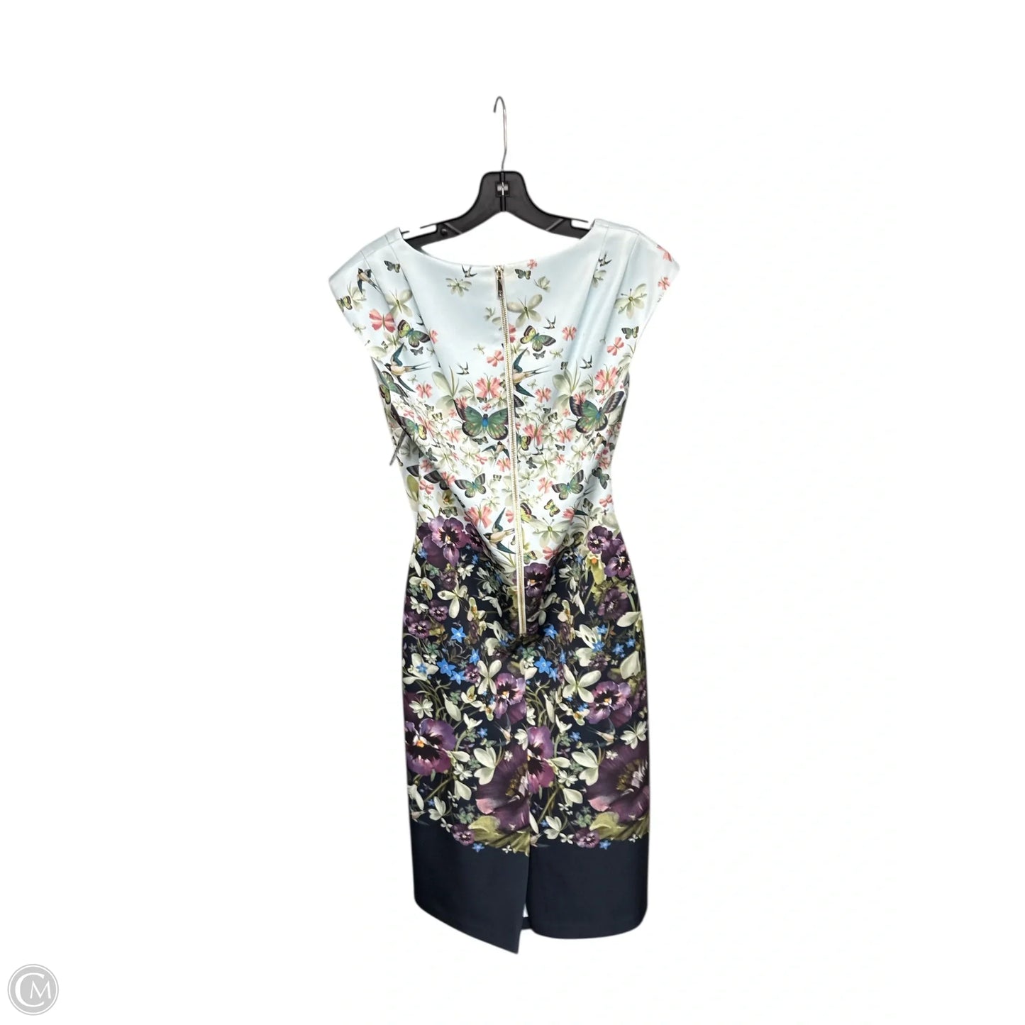 Dress Party Midi By Ted Baker In Floral Print, Size: Xl
