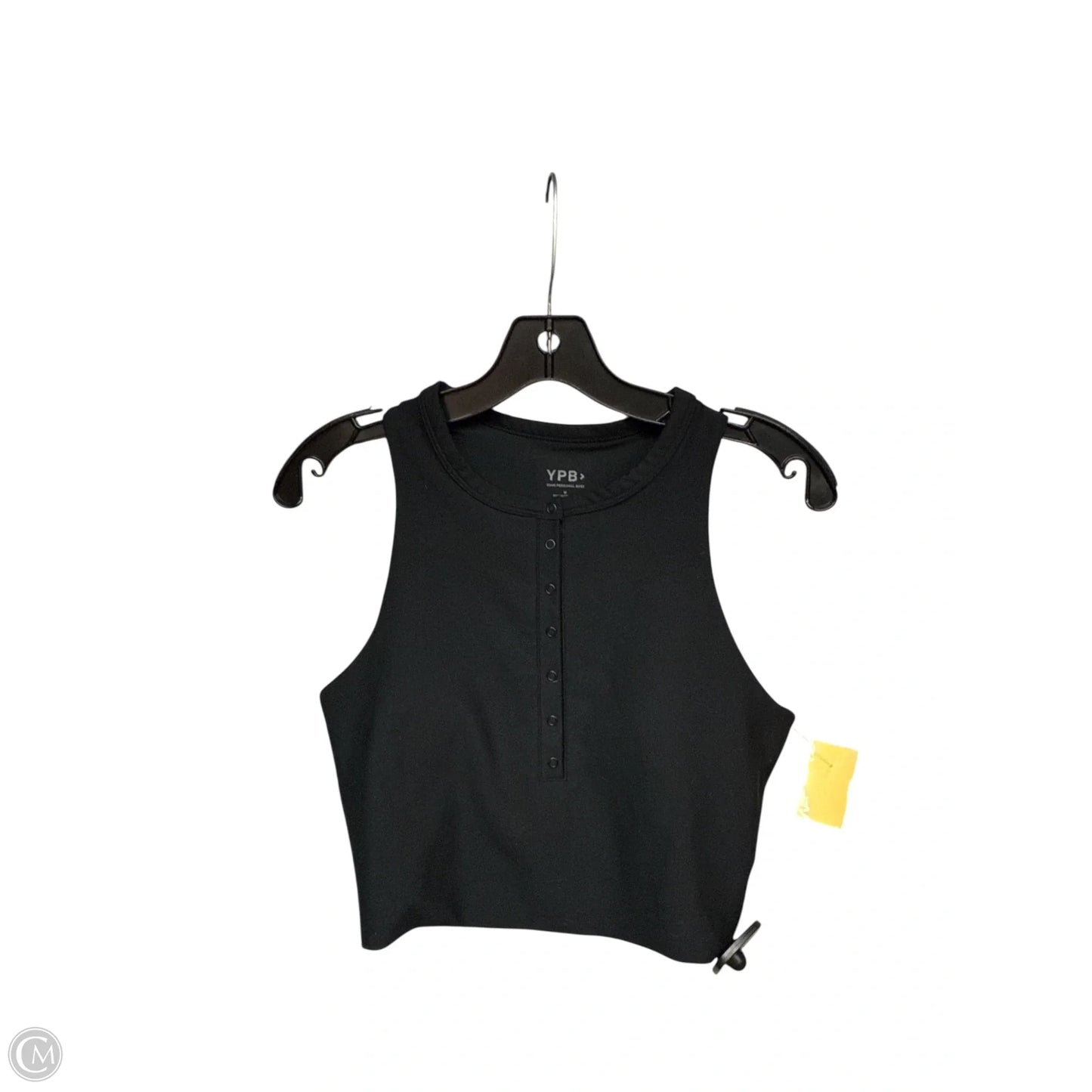 Athletic Tank Top By Ypb In Black, Size: M