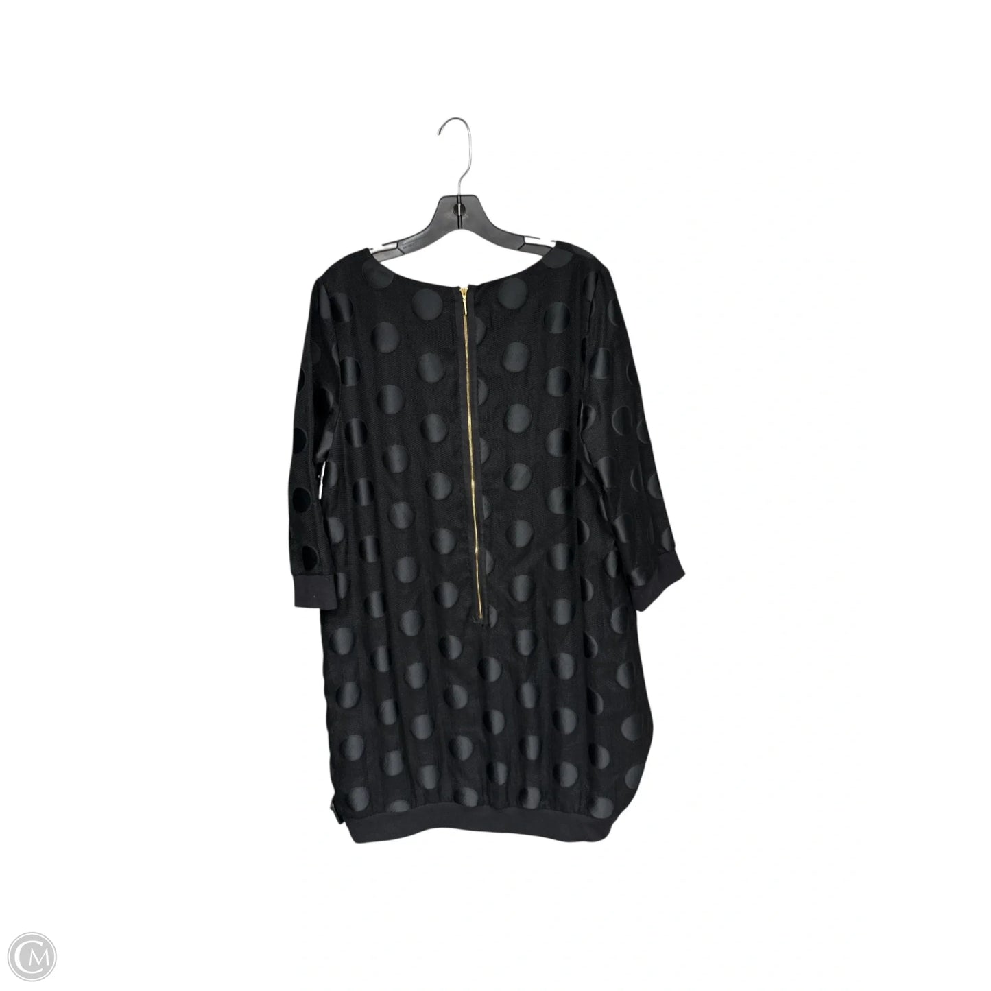 Dress Party Midi By Kensie In Black, Size: Xl