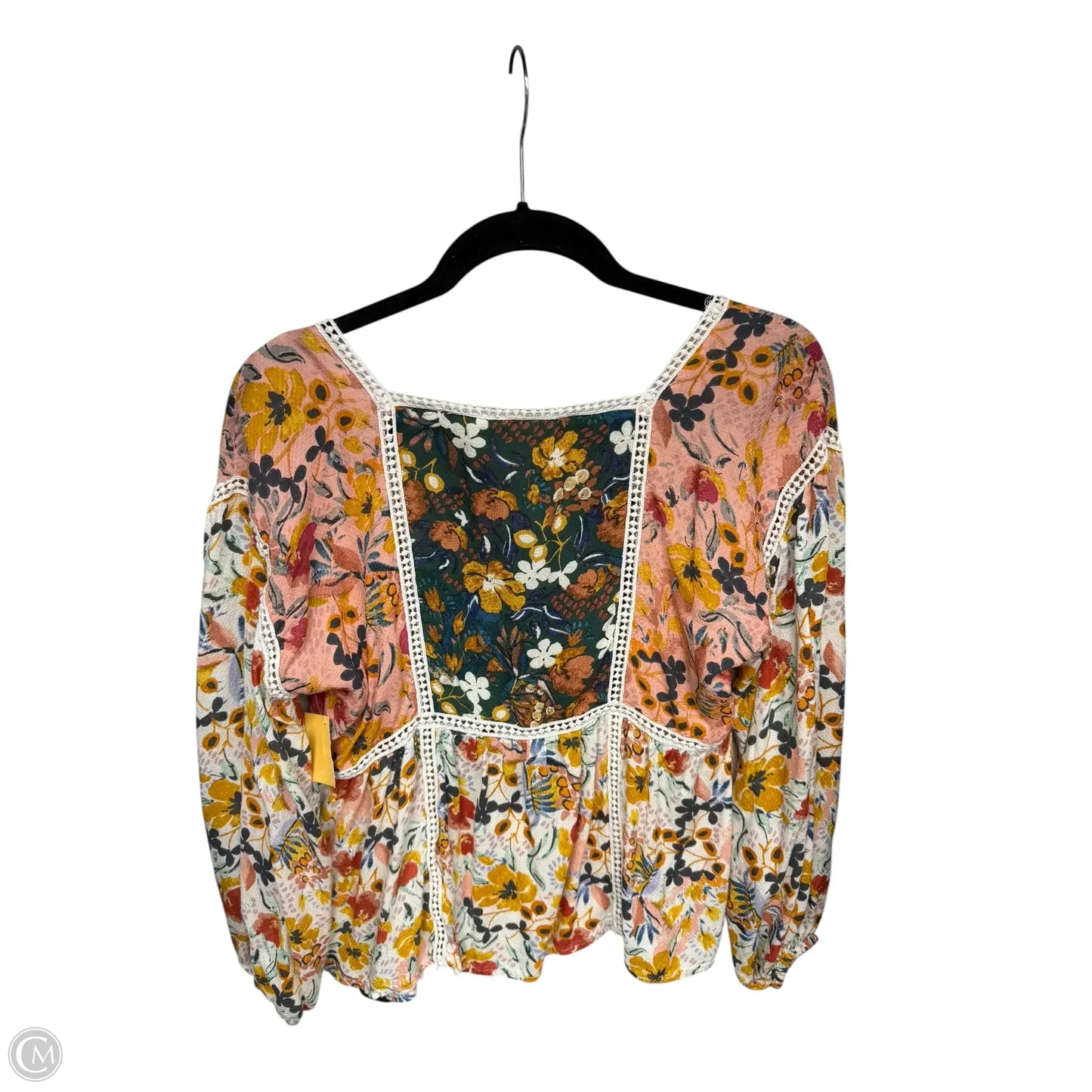 Top Long Sleeve By Maeve In Floral Print, Size: Xs