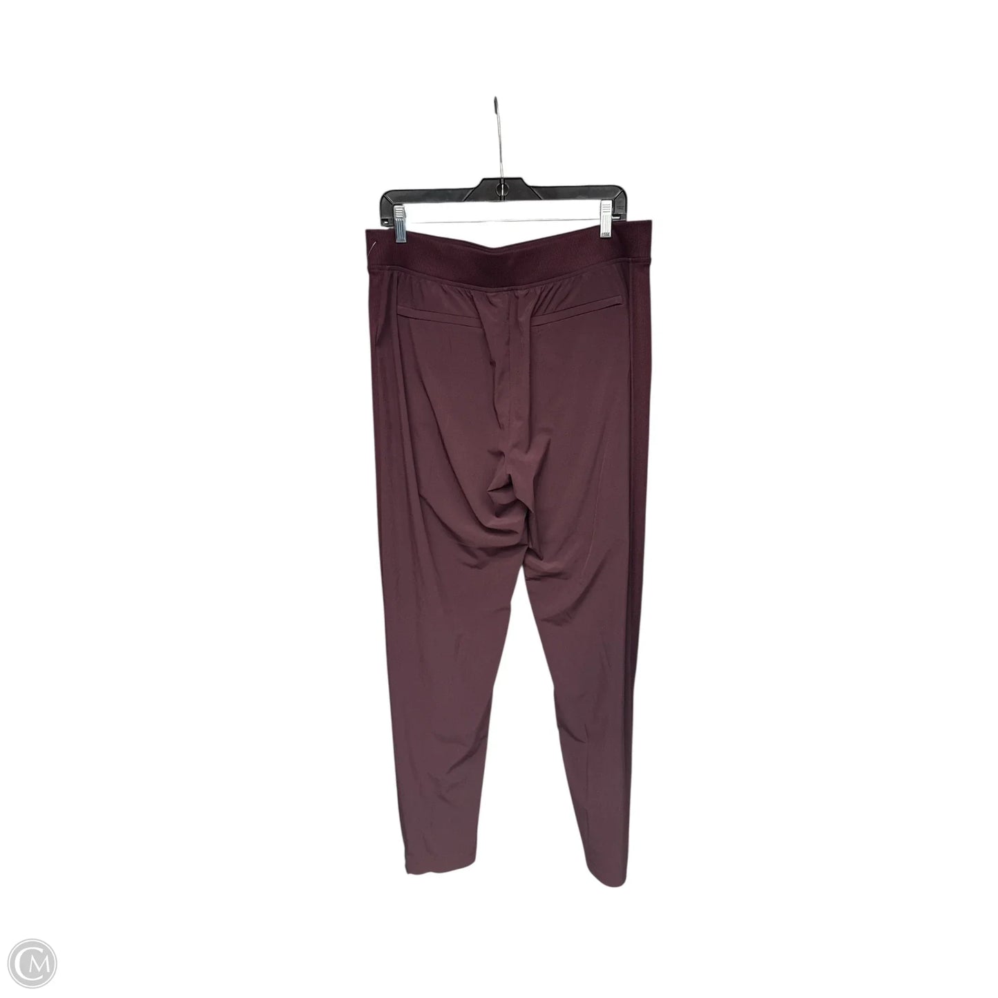 Athletic Pants By Athleta In Maroon, Size: 14