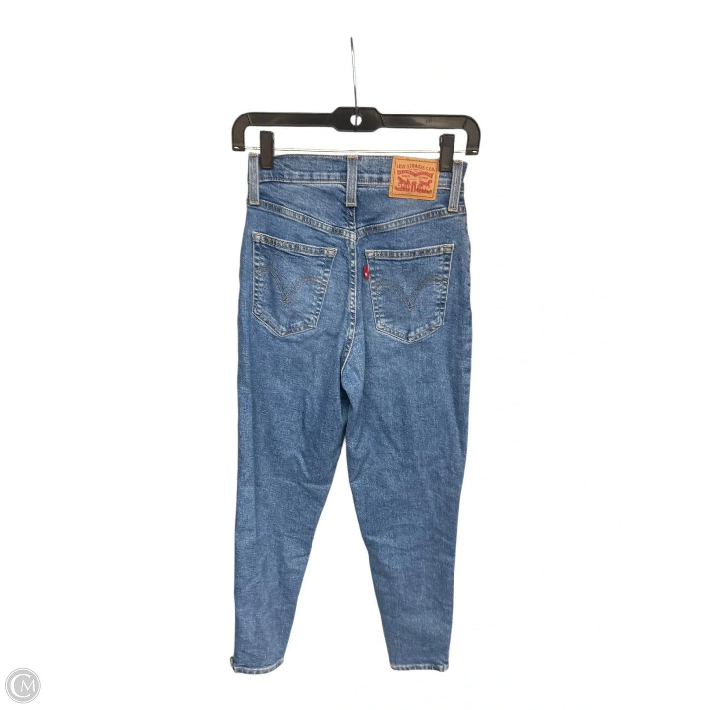 Jeans Wide Leg By Loft In Blue Denim, Size: 8