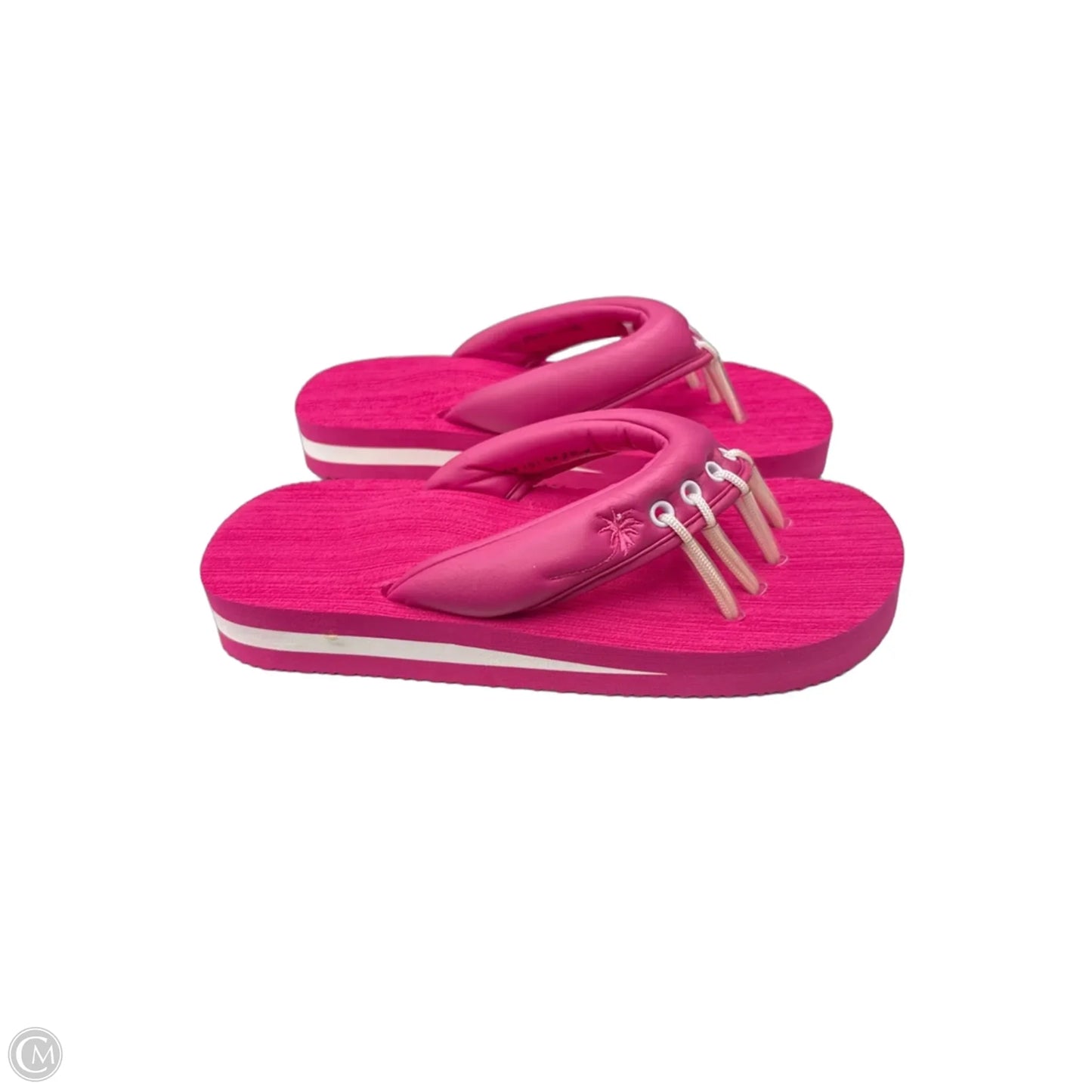 Sandals Flip Flops By Clothes Mentor In Pink