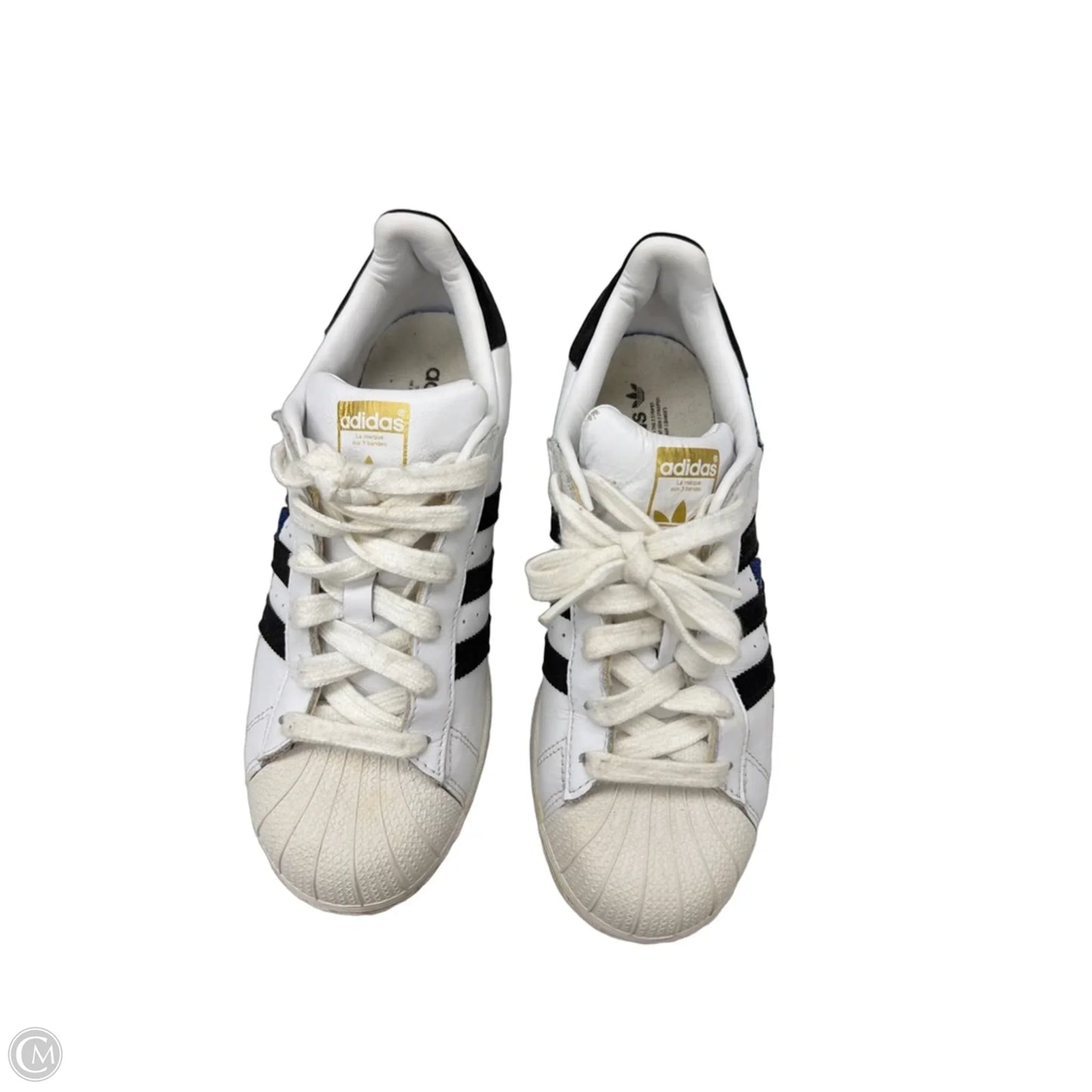 Shoes Athletic By Adidas In Blue & White, Size: 7