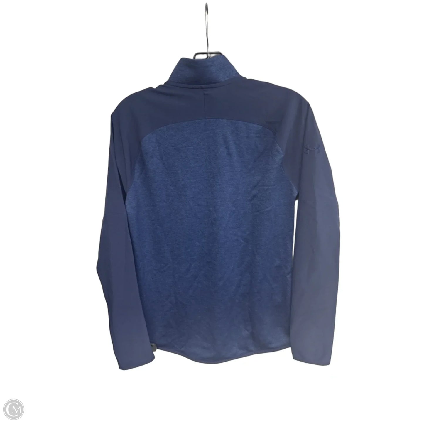 Athletic Jacket By Under Armour In Navy, Size: M