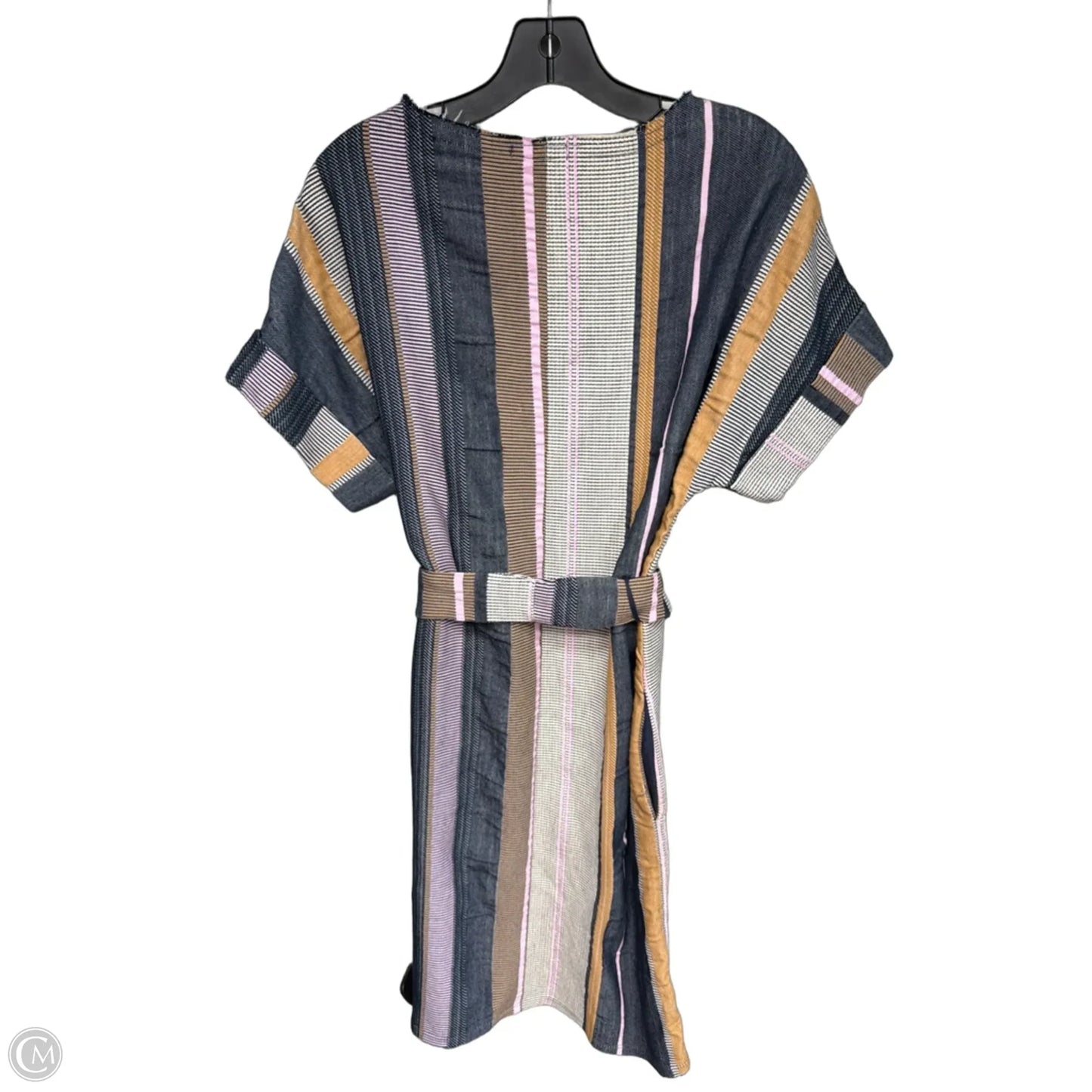 Dress Casual Midi By Anthropologie In Striped Pattern, Size: S