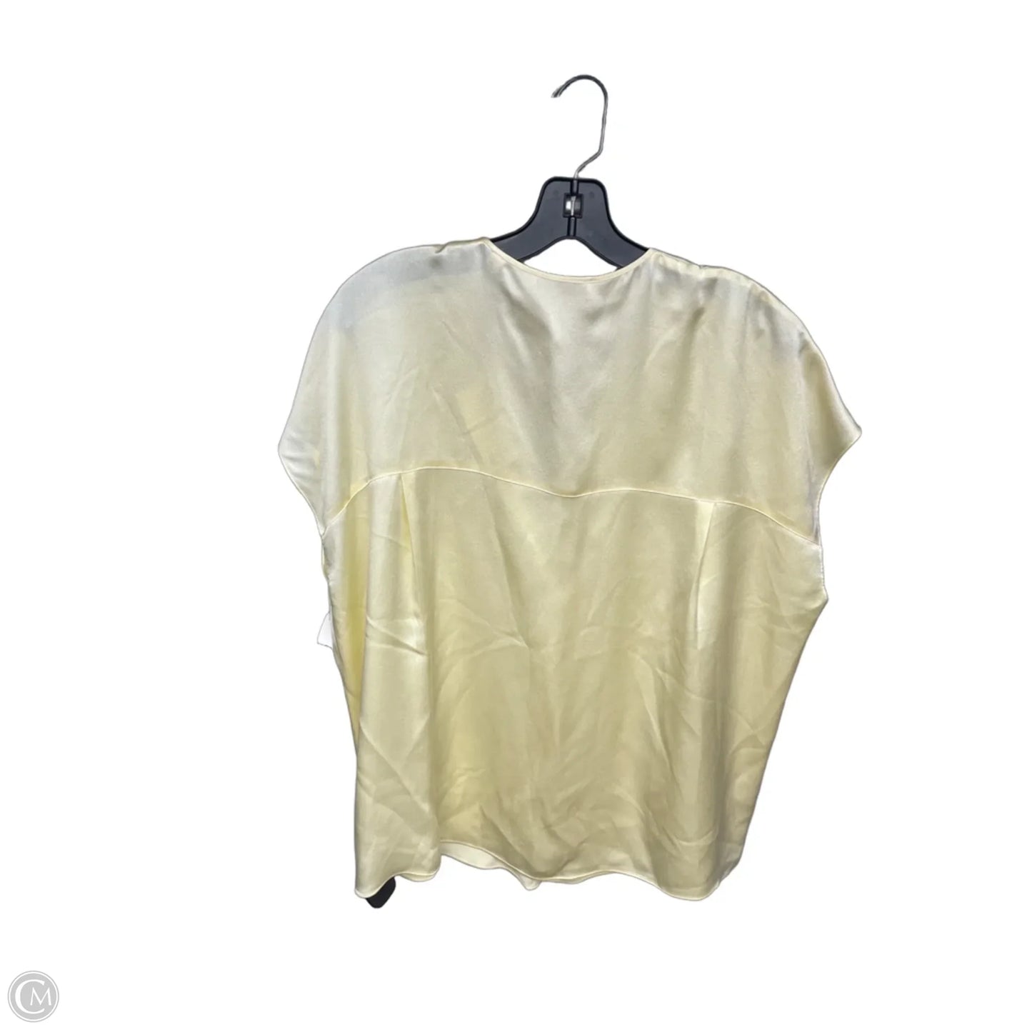 Top Sleeveless By Vince In Yellow, Size: L