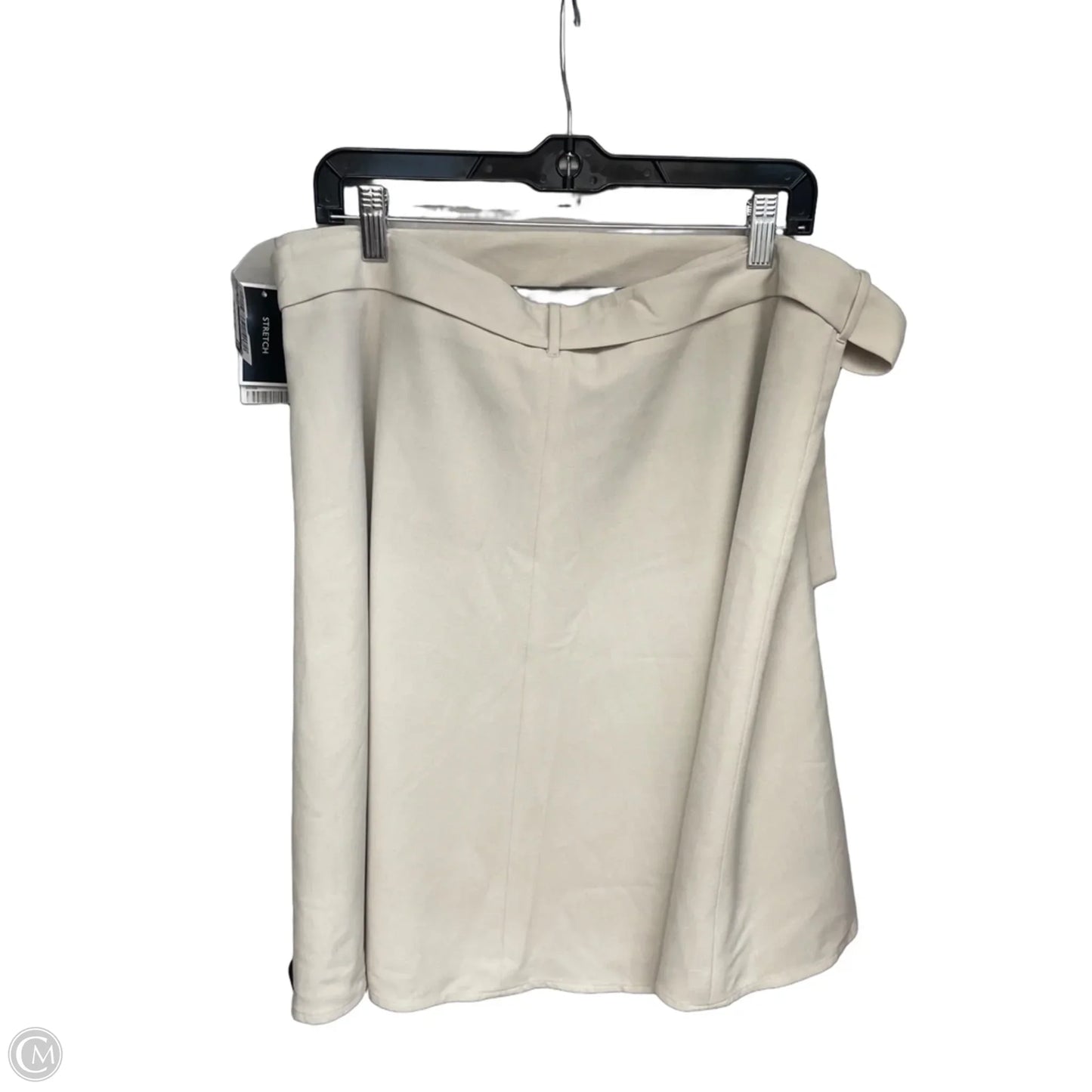 Skirt Midi By Nine West In Beige, Size: 16