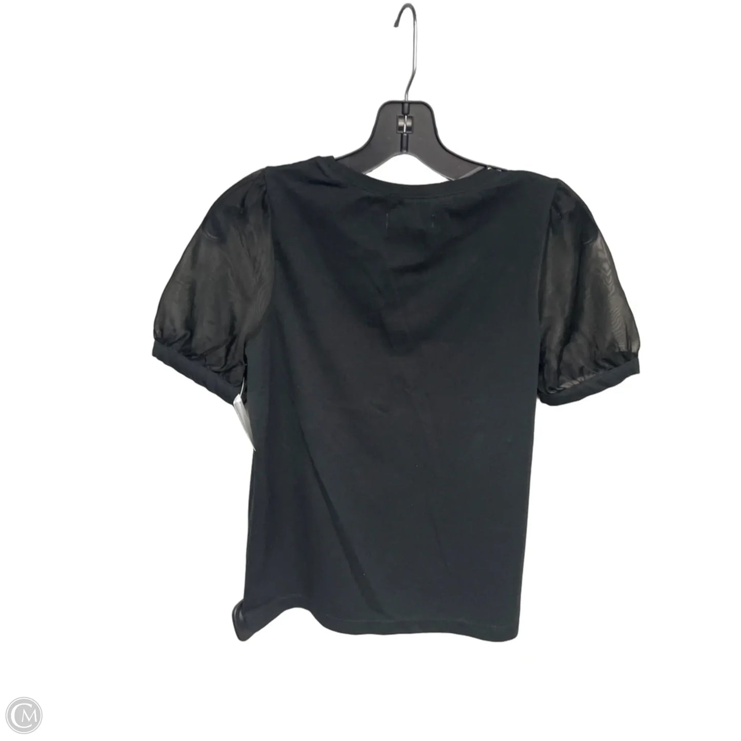 Top Short Sleeve By Madewell In Black, Size: Xxs