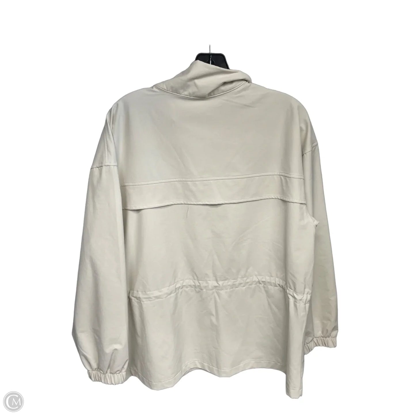 Athletic Jacket By Te Verde In Cream, Size: L