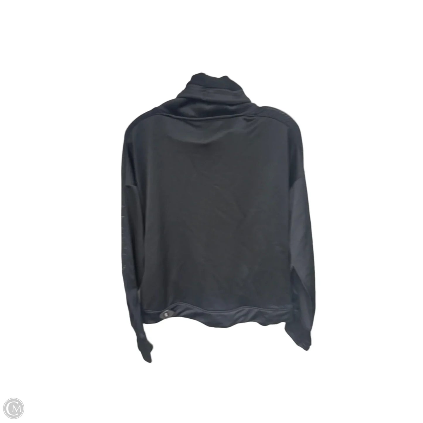 Athletic Sweatshirt Collar By Under Armour In Black, Size: L