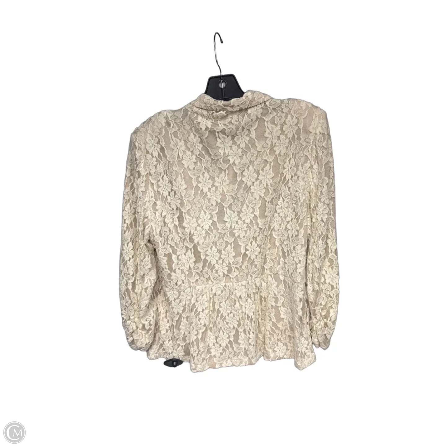 Blazer By Cupio In Cream, Size: Xl