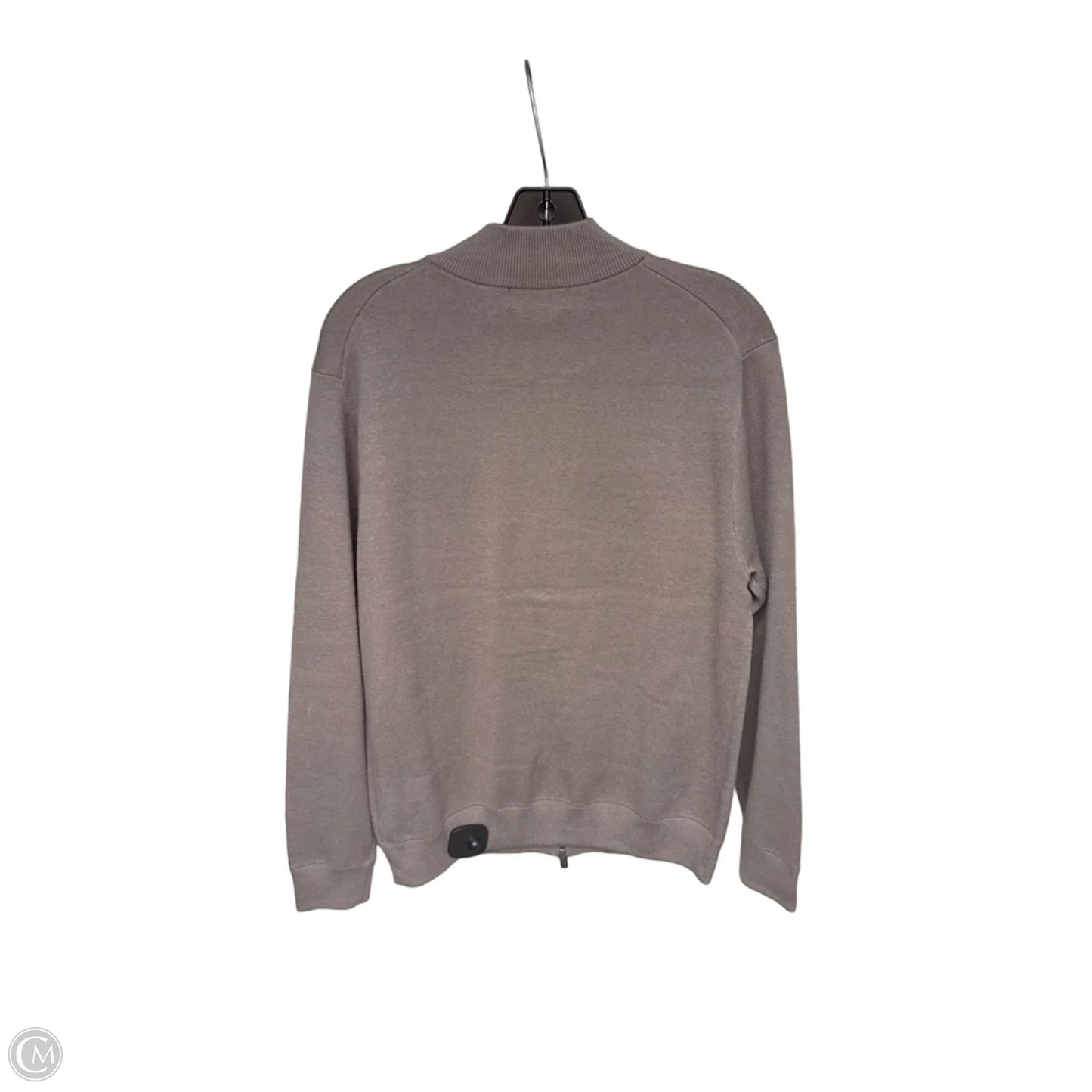 Sweater Cardigan By Elie Tahari In Taupe, Size: M