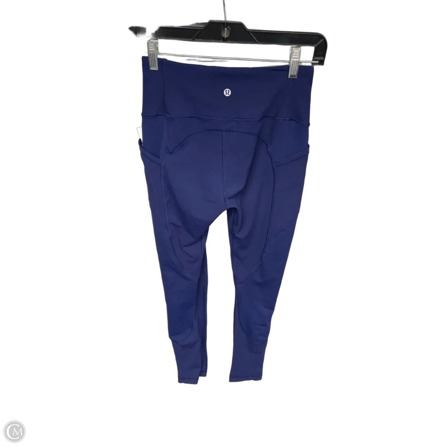 Athletic Leggings By Lululemon In Blue, Size: 6