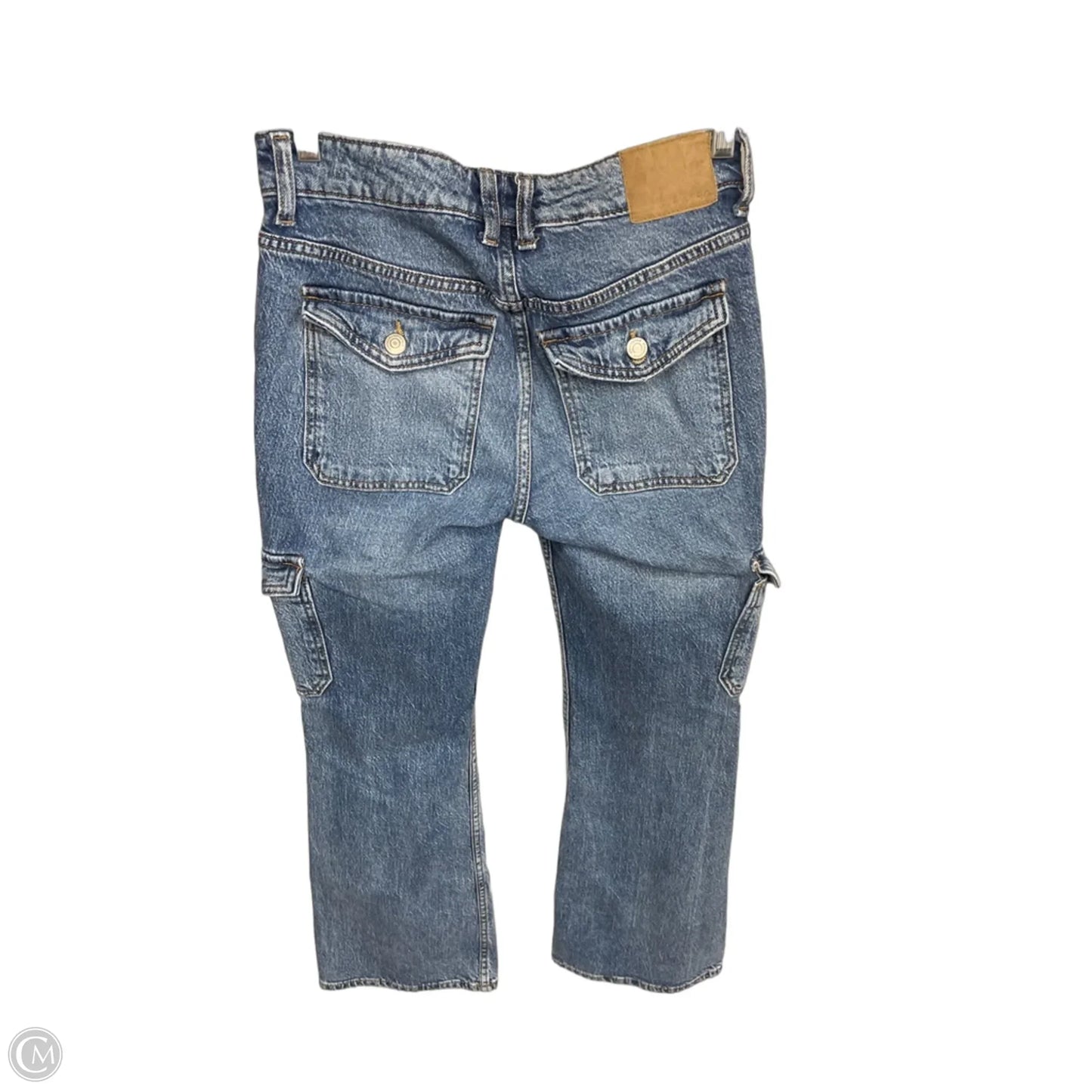 Jeans Flared By Aeropostale In Blue Denim, Size: 2
