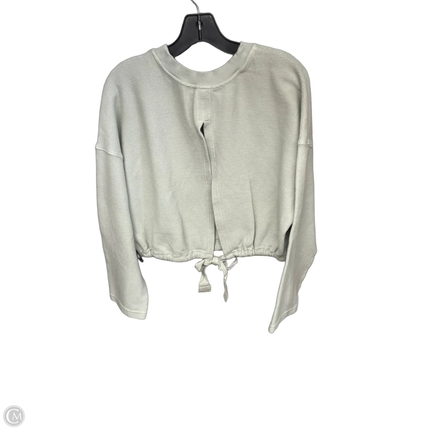 Athletic Sweatshirt Crewneck By Fabletics In Green, Size: Xs