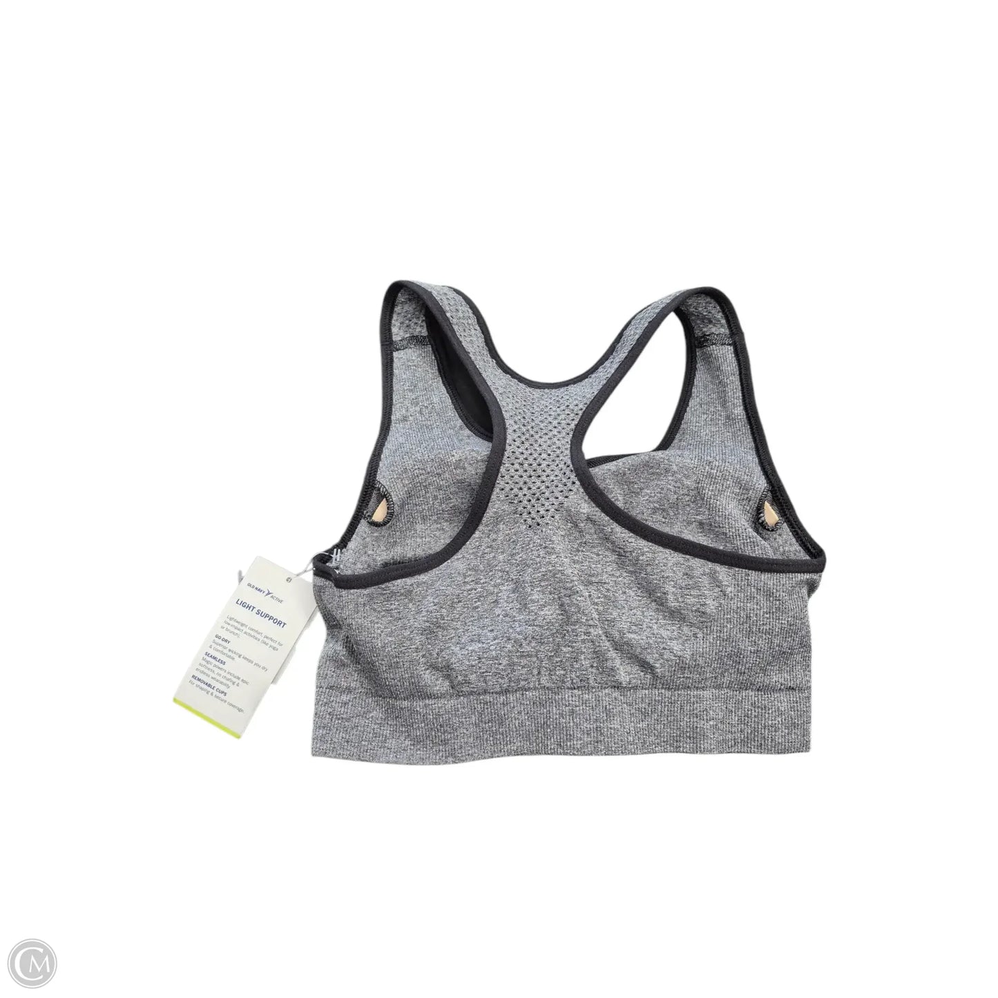 Athletic Bra By Old Navy In Grey, Size: M