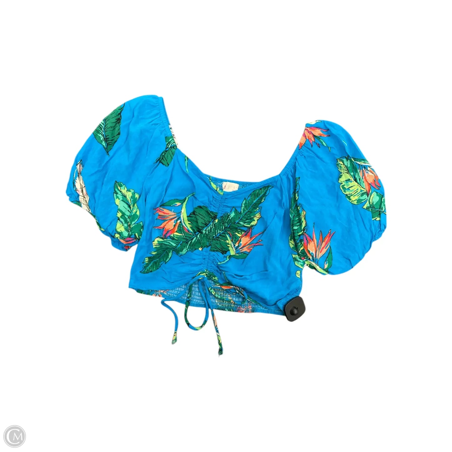 Top Short Sleeve By So In Floral Print, Size: L