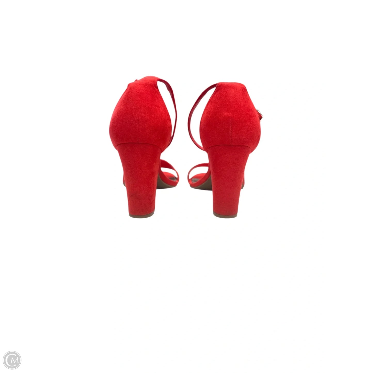 Shoes Heels Block By Worthington In Red, Size: 10