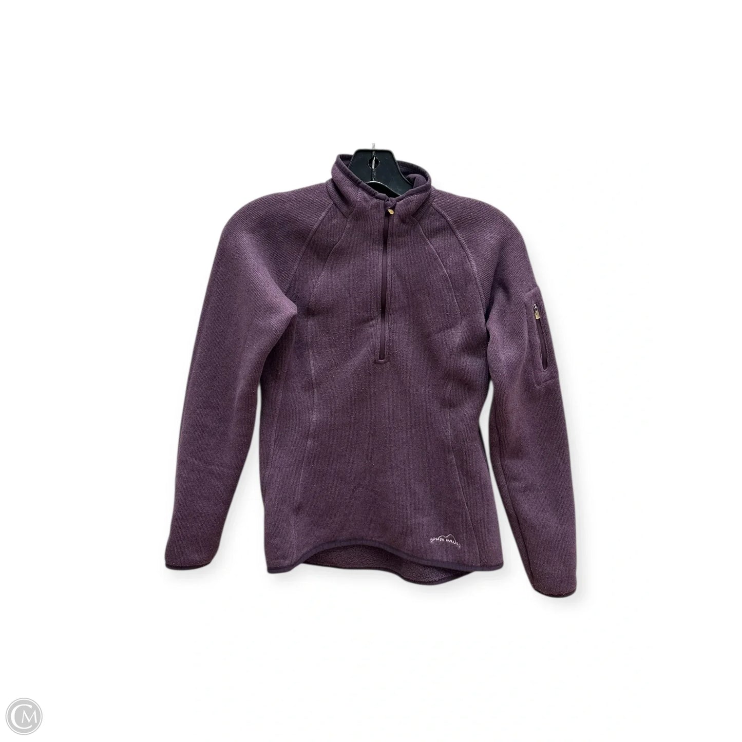 Athletic Jacket By Eddie Bauer In Purple, Size: Xs