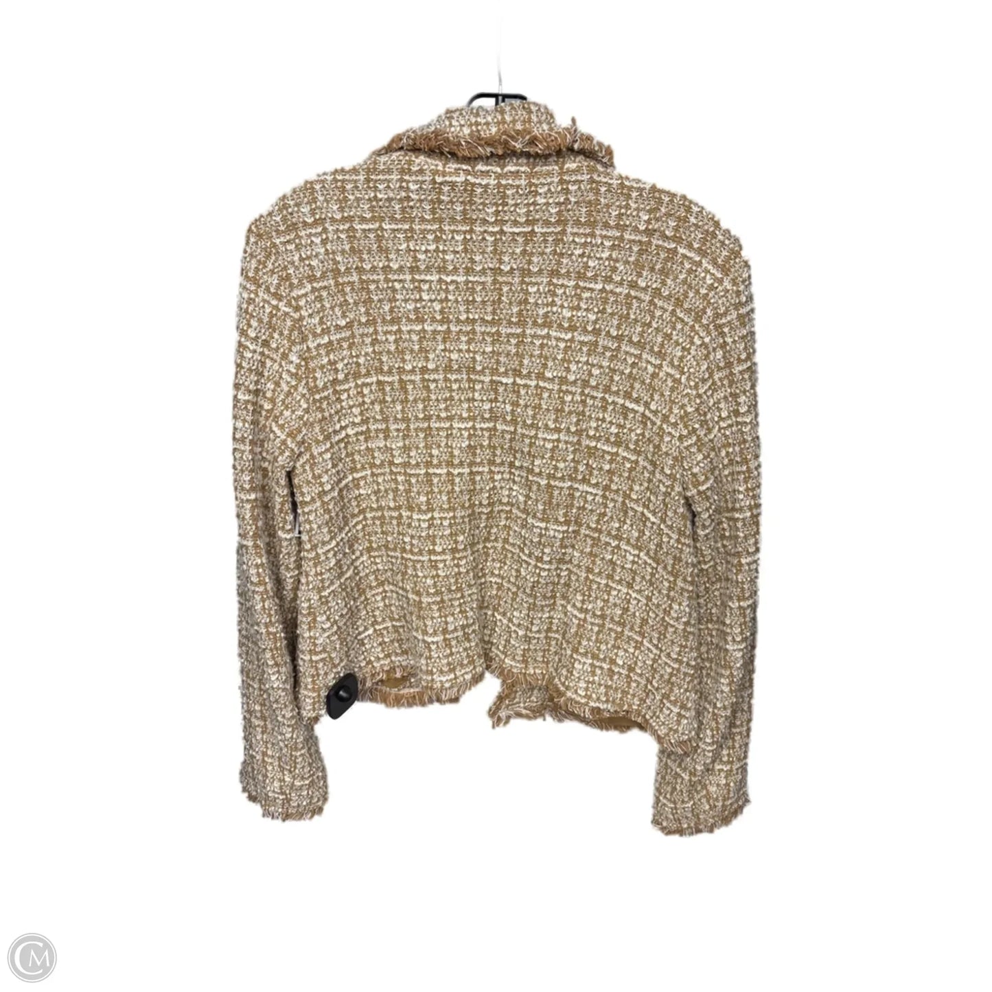 Jacket Other By Laundry In White & Yellow, Size: S