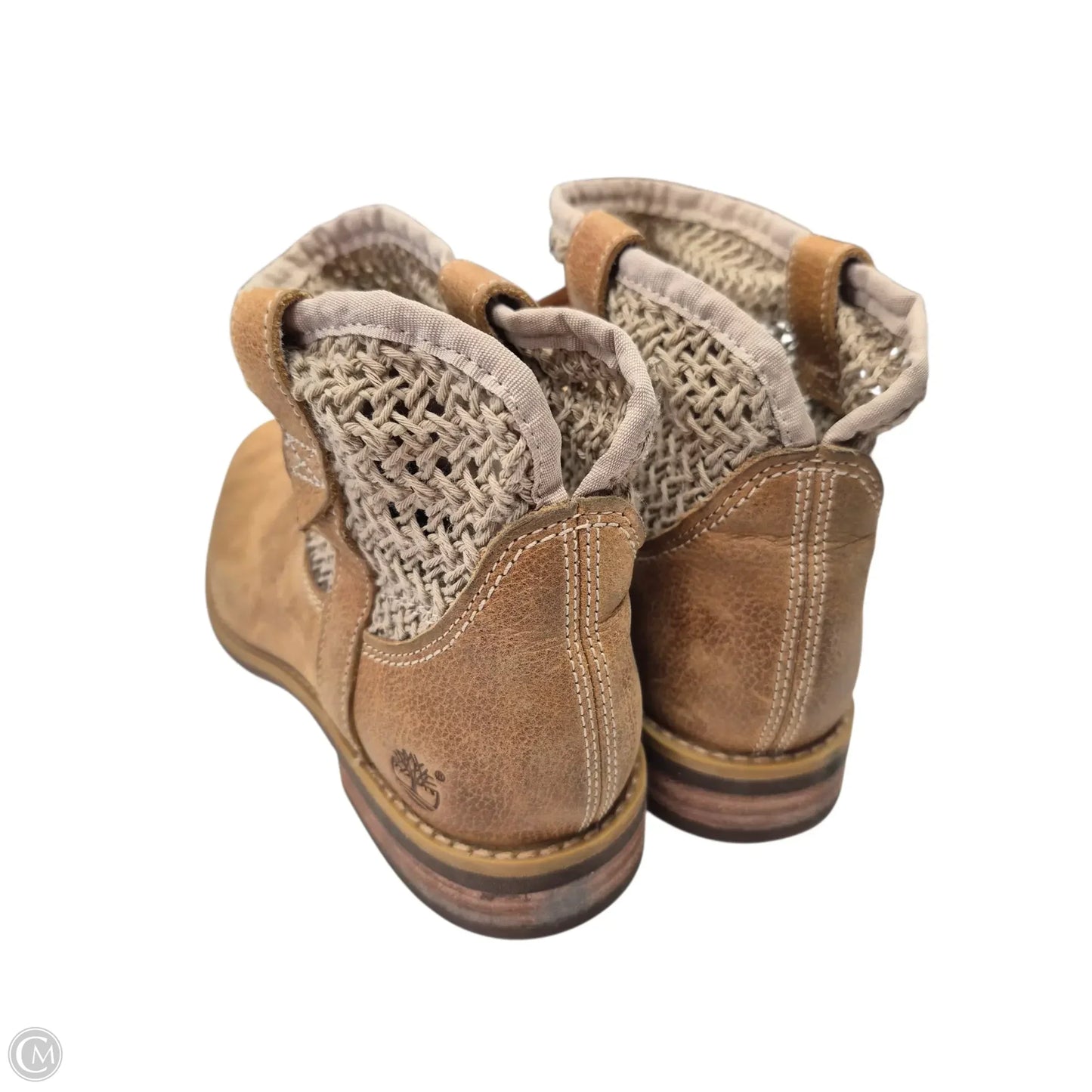 Boots Ankle Flats By Timberland In Brown, Size: 6.5