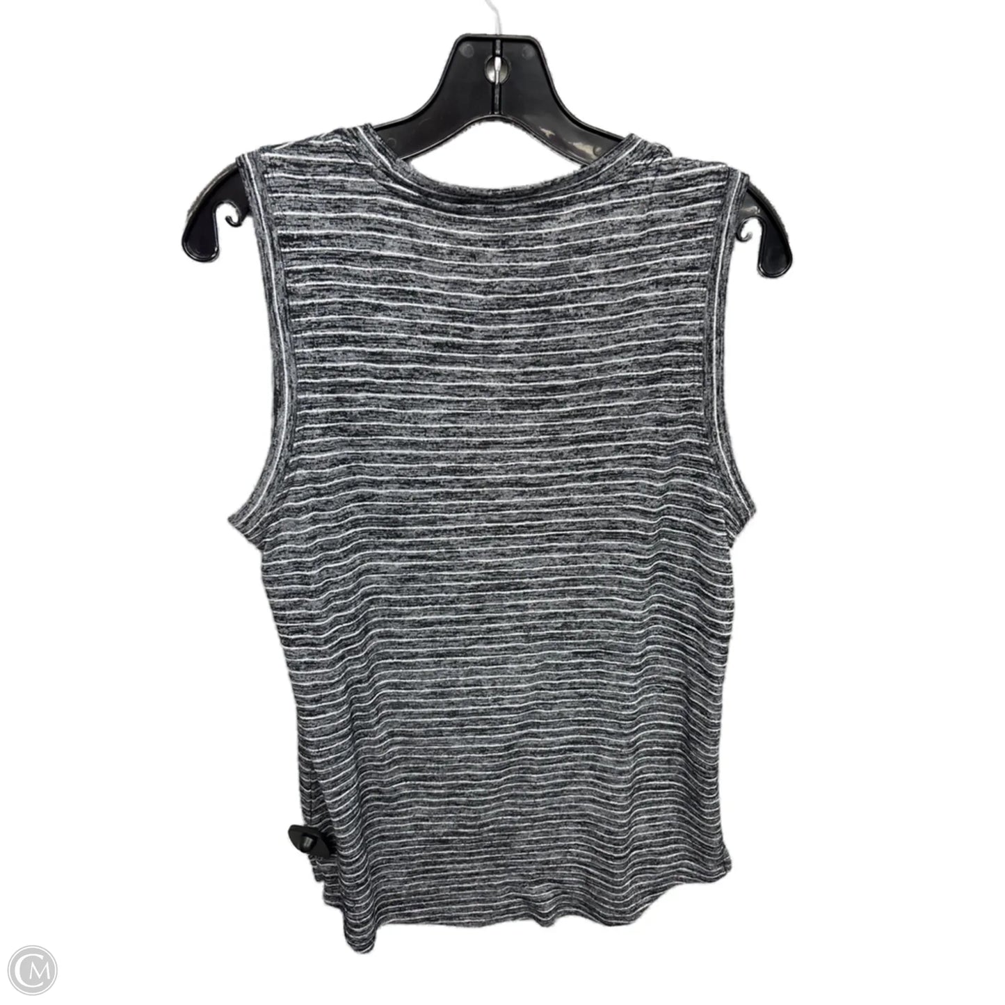 Athletic Tank Top By Athleta In Black & White, Size: M