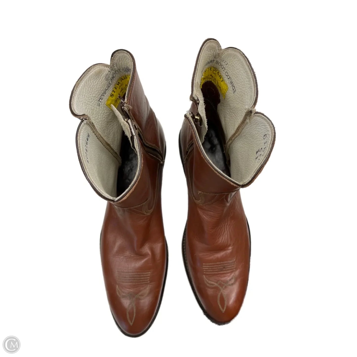 Boots Western By Clothes Mentor In Brown, Size: 11