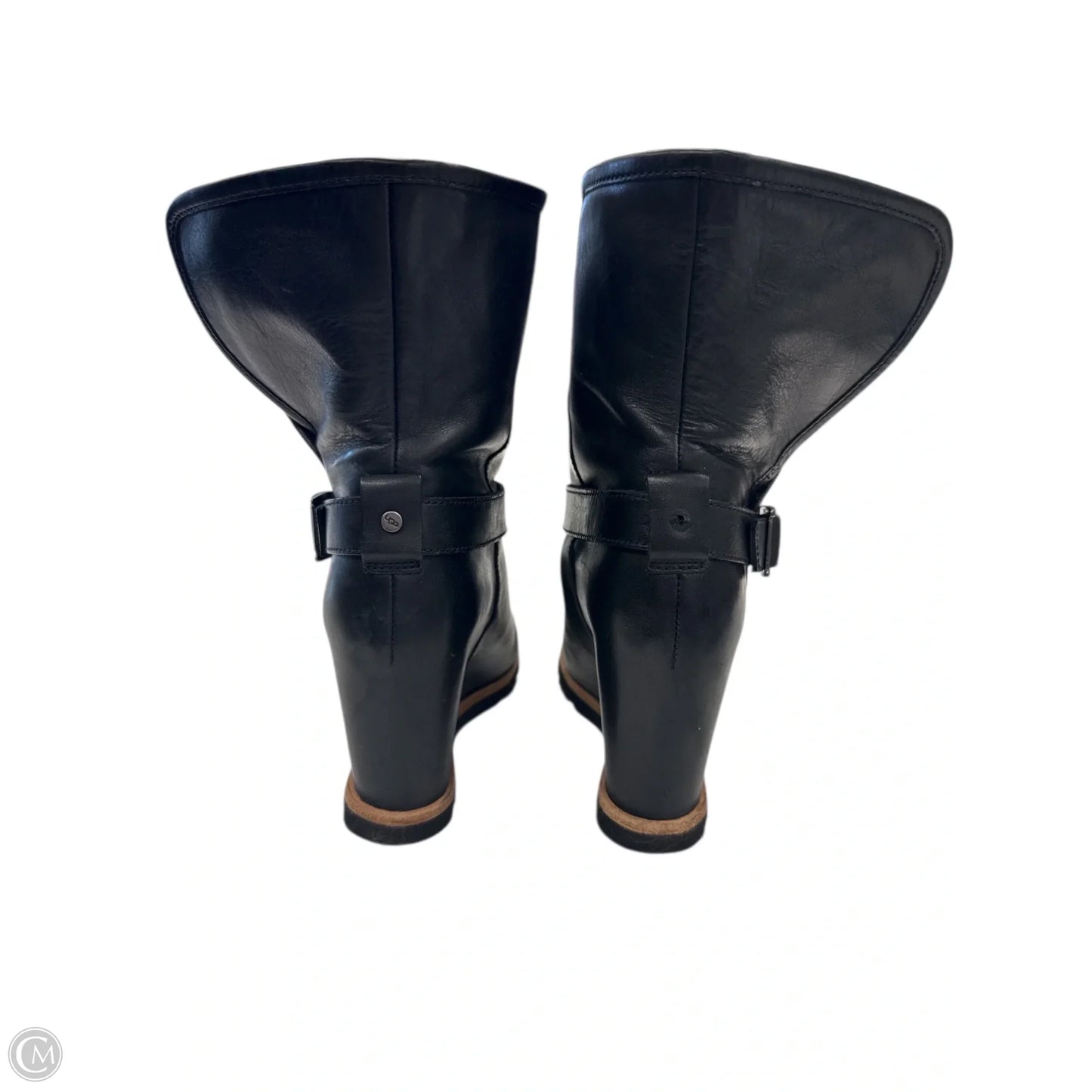 Boots Designer By Ugg In Black, Size: 6