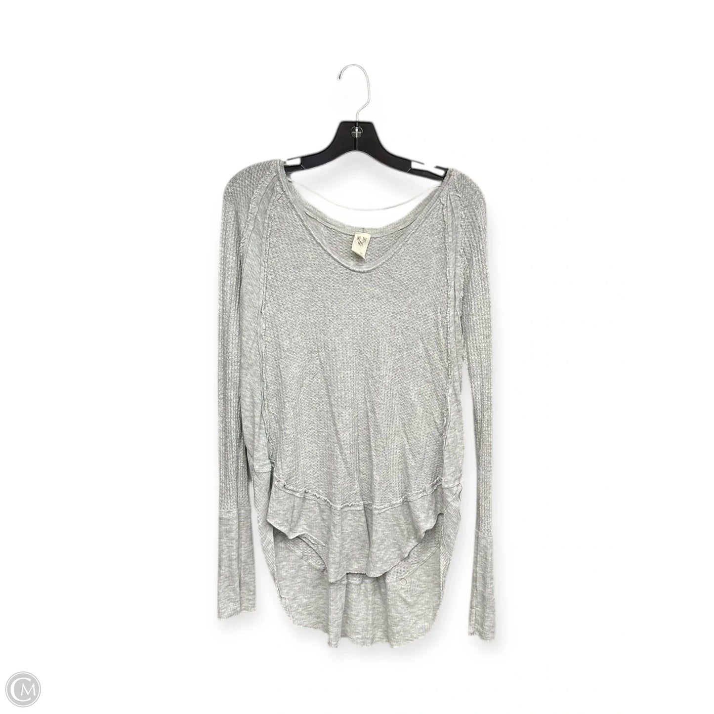 Top Long Sleeve By We The Free In Grey, Size: M