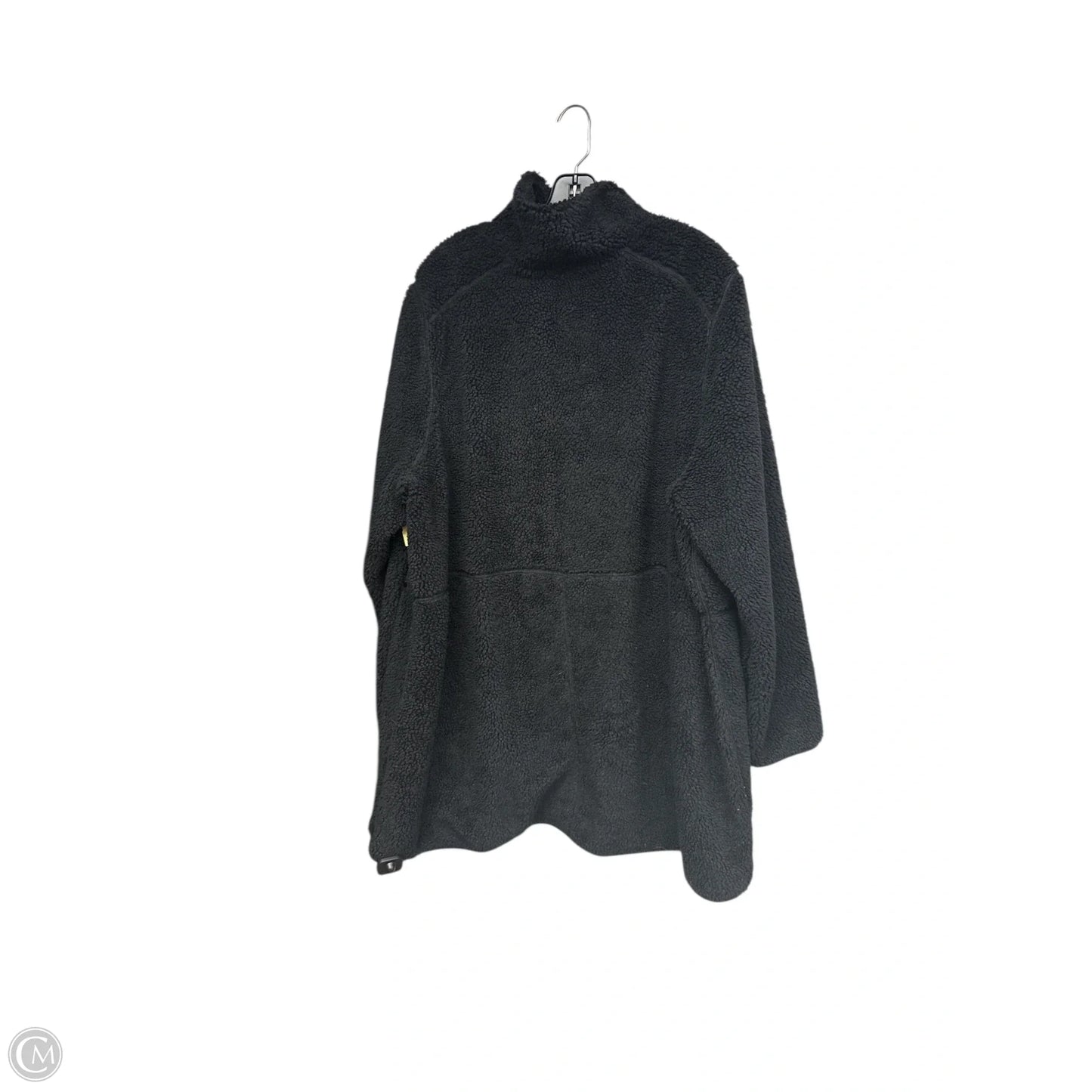 Jacket Faux Fur & Sherpa By L.l. Bean In Black, Size: 3x